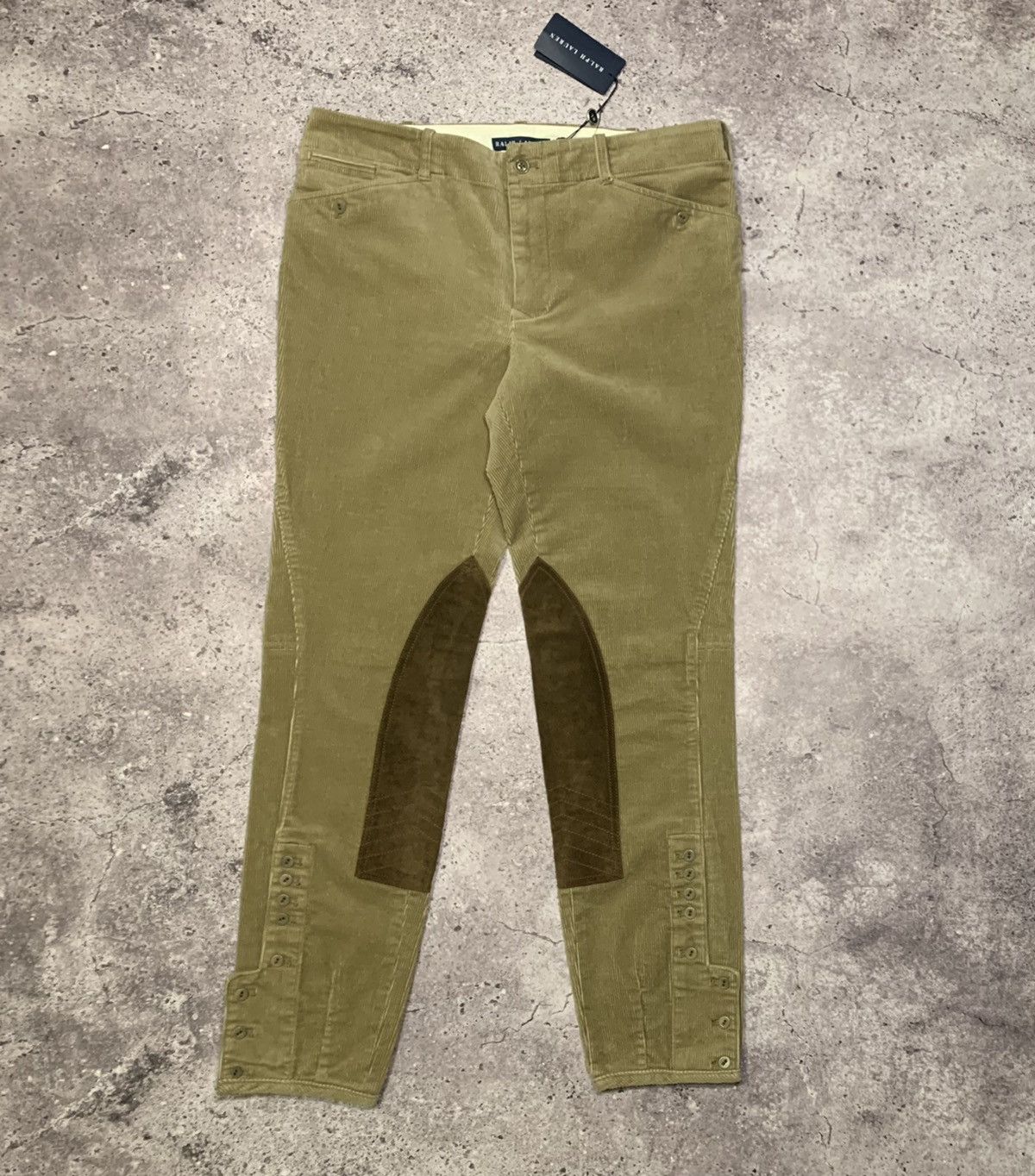 NEW💥Vintage Polo Ralph Lauren Cotton Velvet Trousers Pants