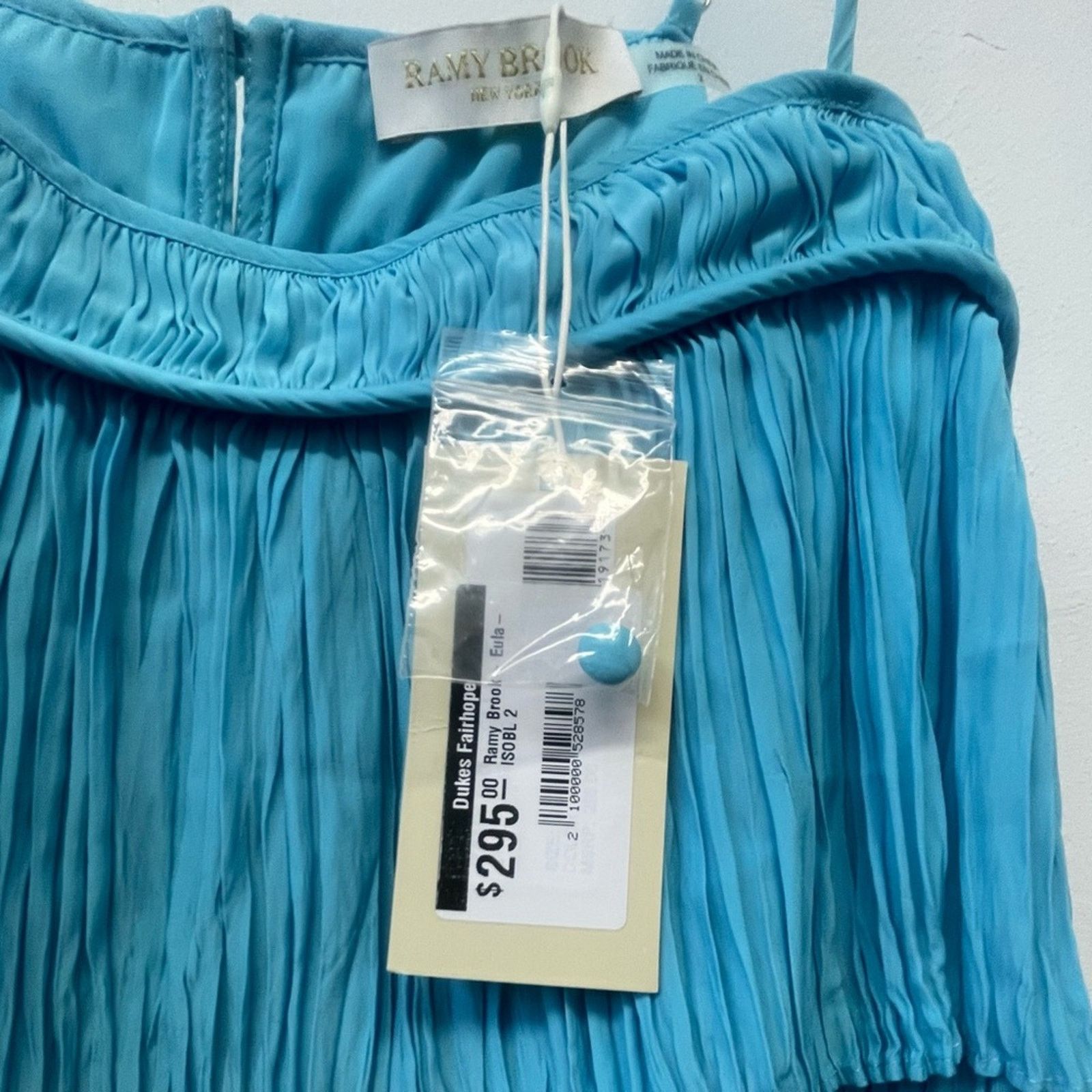 Ramy Brook Ramy Brook Eula Blue Top size 2 Size XS / US 0-2 / IT 36-38 - 6 Thumbnail