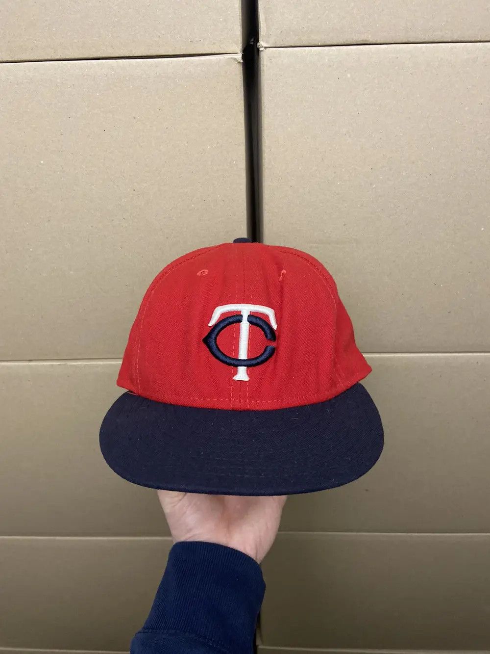 MLB RARE VINTAGE MINNESOTA TWINS BASEBALL CAP DAD HAT MLB JERSEY Size ONE SIZE - 5 Thumbnail