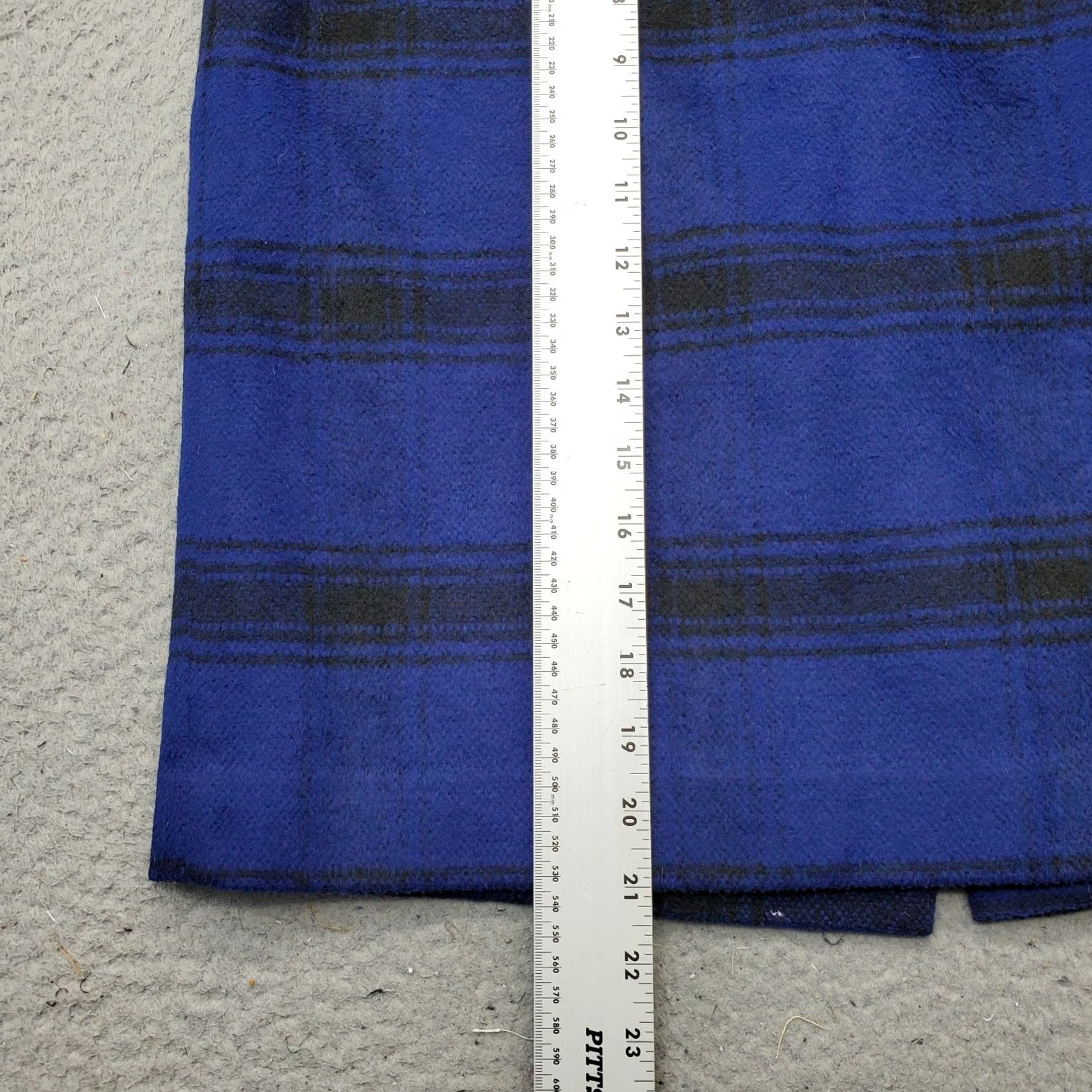 Talbots Talbots Skirt Womens 10 Multi Plaid Lined Back Zipper Pencil Straight STRETCH? Size 32" / US 10 / IT 46 - 4 Thumbnail