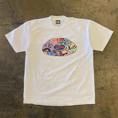 Japanese Brand Kurusu x Mayu White casual cartoon retro CD print t-shirt Size US M / EU 48-50 / 2 - 7 Thumbnail