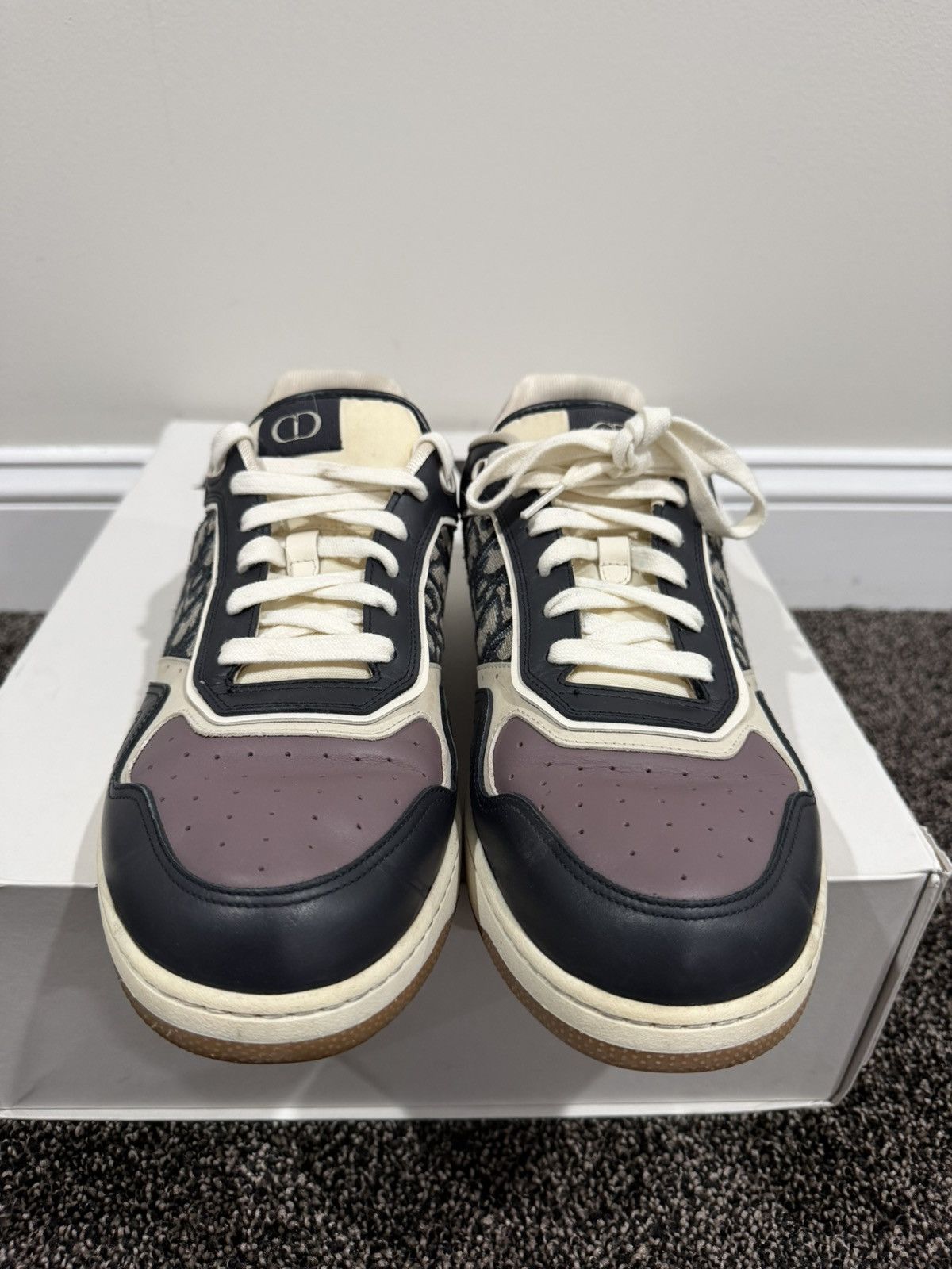 Dior Dior x Kim Jones B27 Uptown Oblique Low-Top Sneakers Size US 13 / EU 46 - 3 Thumbnail