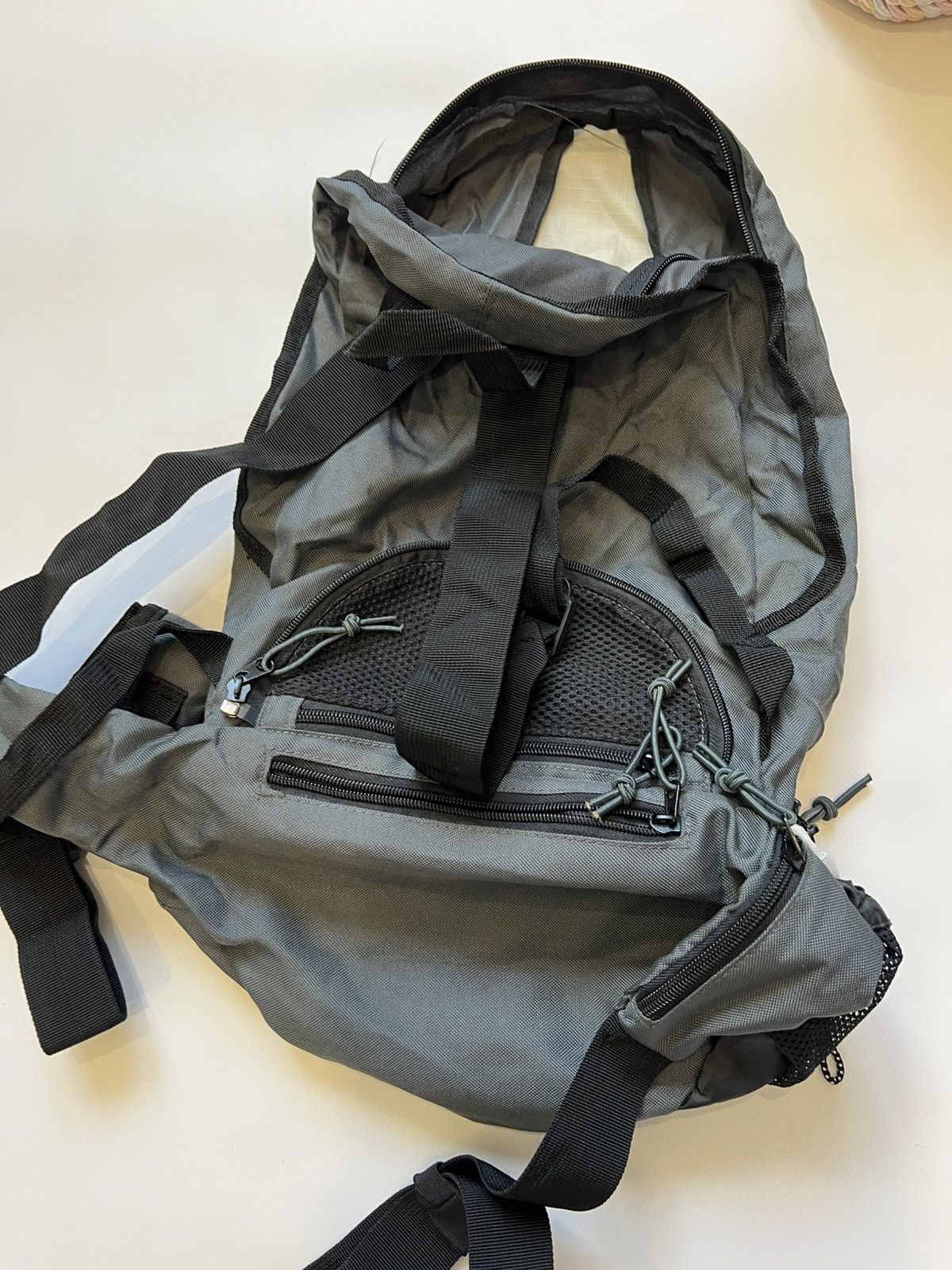 Hi Tec Hi Tec Grey Bag Backpack Touristic Gorpcore Size ONE SIZE - 7 Thumbnail