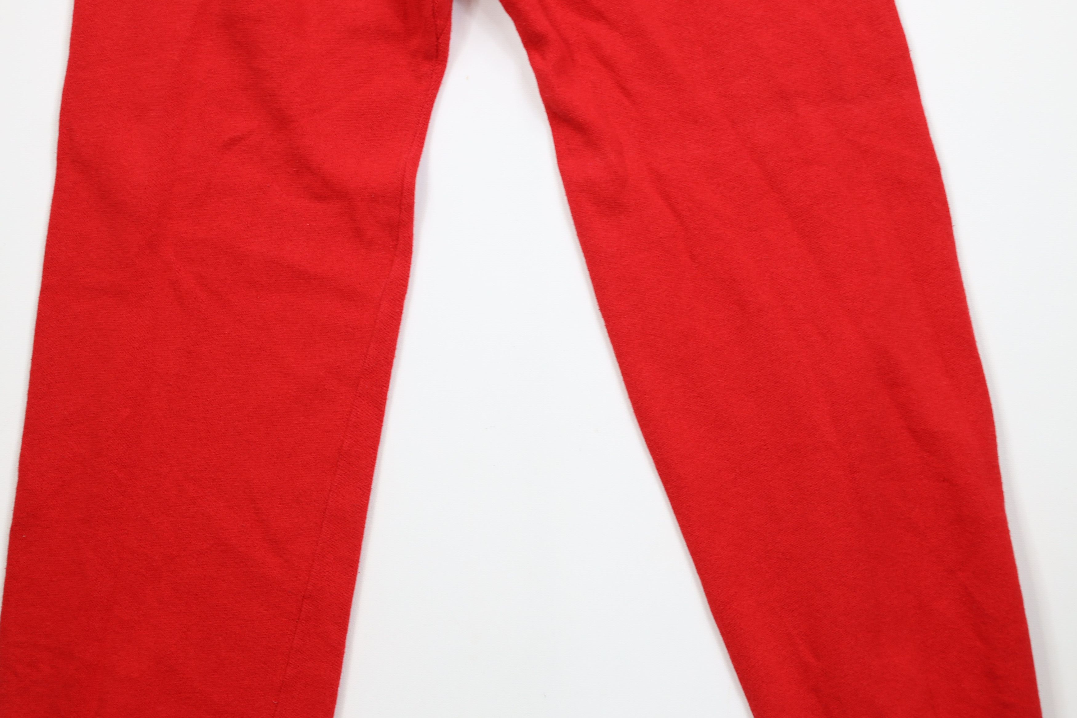 Vintage Vintage 70s Streetwear Gusset Sweatpants Joggers Red USA Size US 34 / EU 50 - 10 Thumbnail