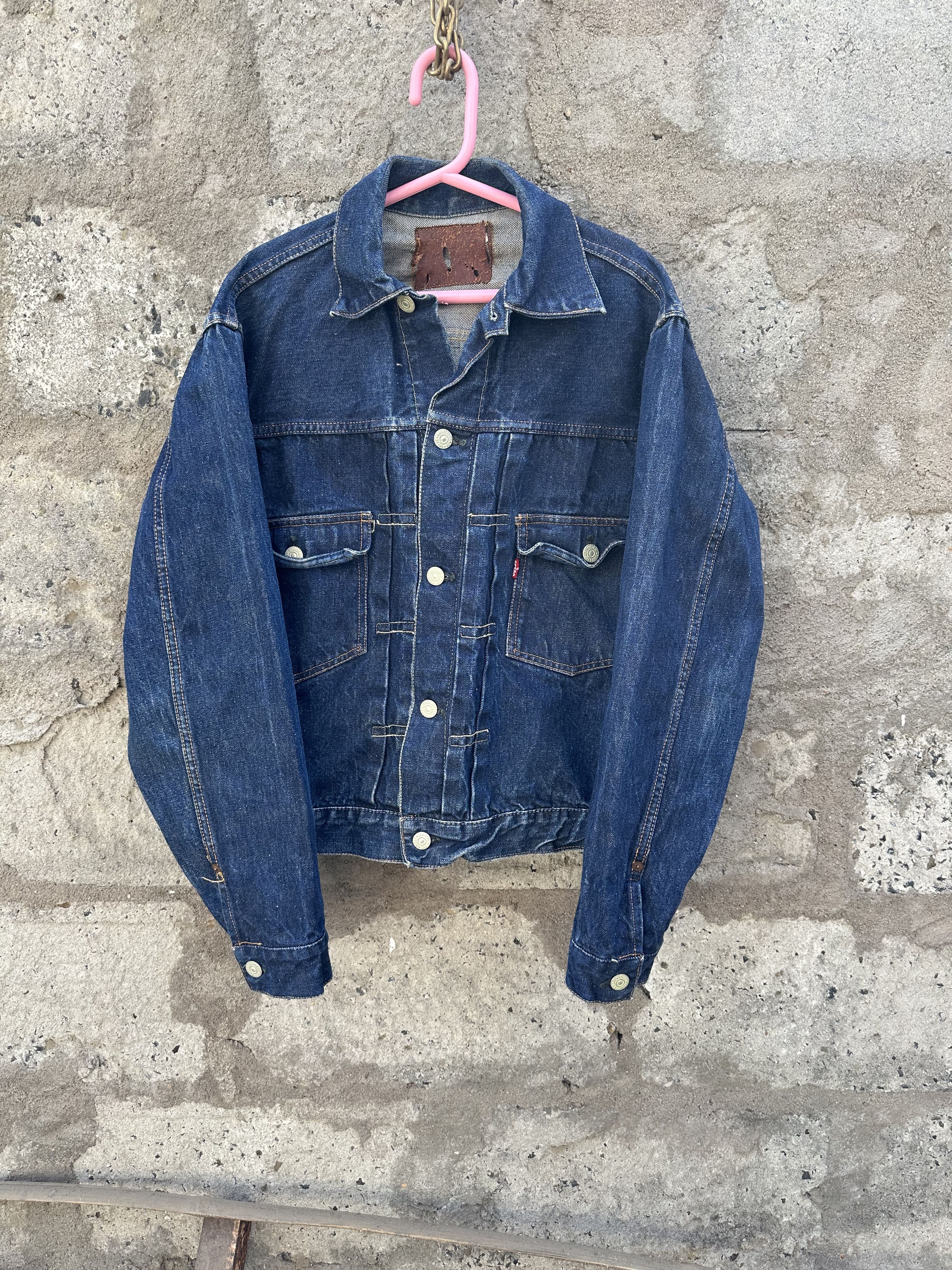 Levi's × Vintage 90s LEVIS BIG E 557XX DENIM JACKET USA #555 (A735
