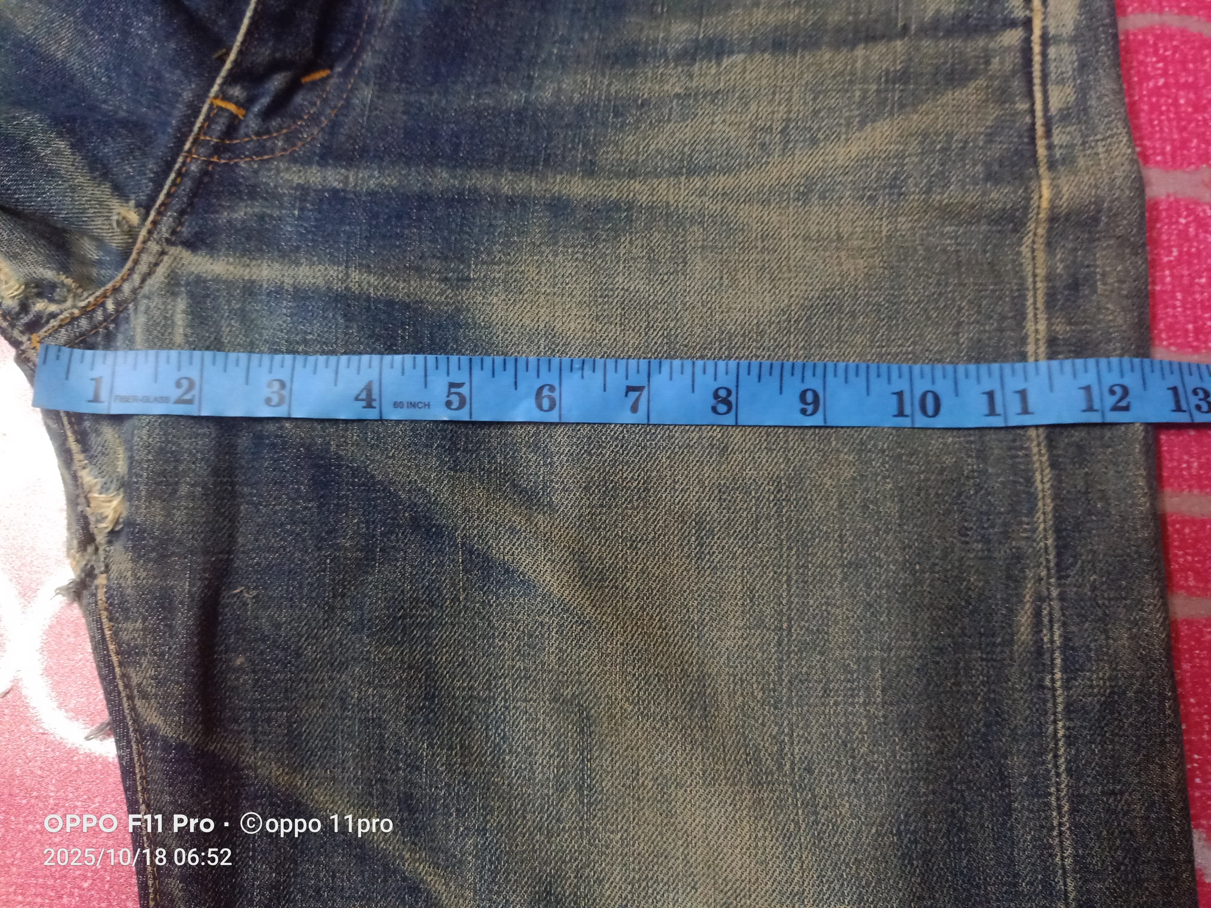 Levi's Vintage Clothing Levis Vintage 504 Z Red Selvedge Distressdenim Size US 32 / EU 48 - 17 Thumbnail