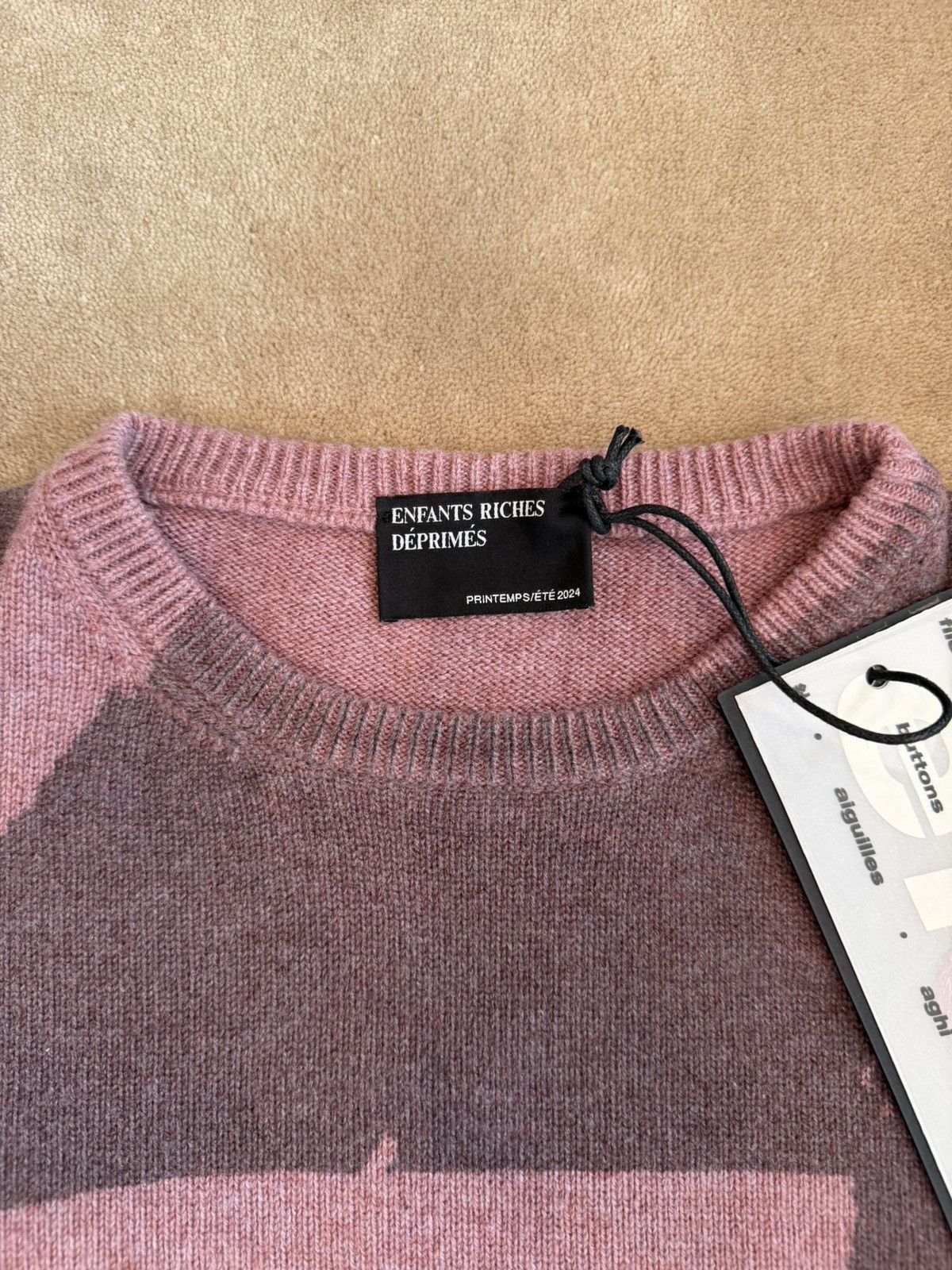 Enfants Riches Deprimes Trax Unsound Sweater P/E '24 Size US M / EU 48-50 / 2 - 3 Thumbnail