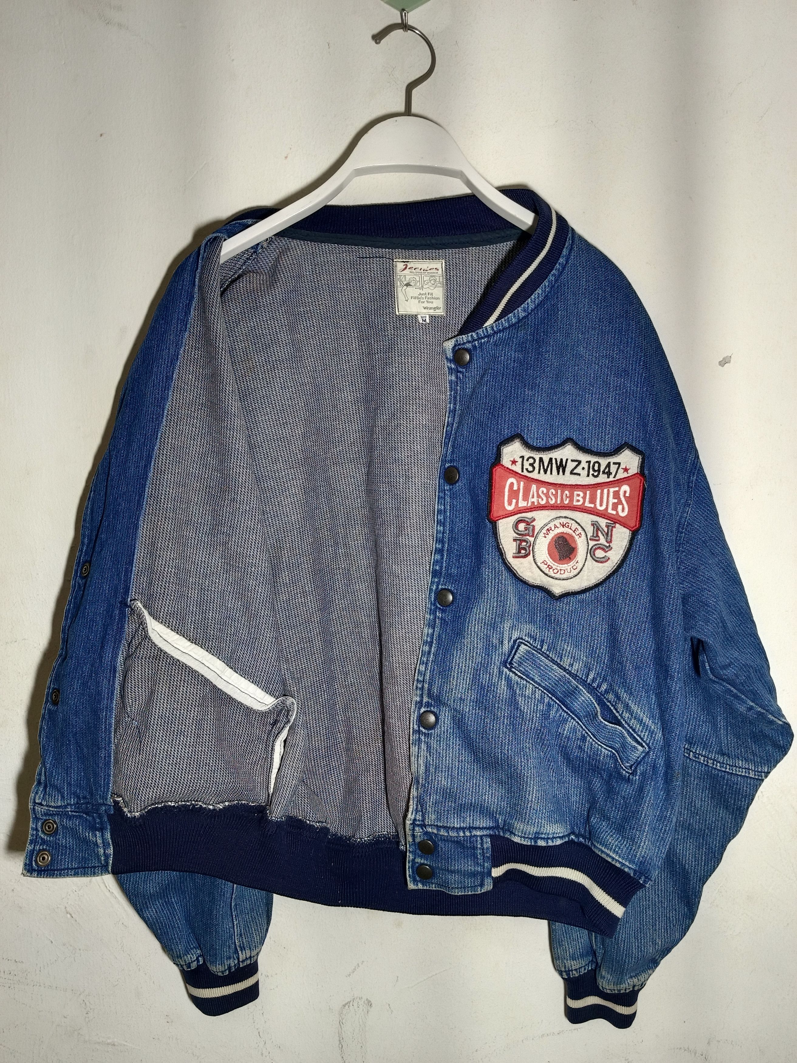 Vintage × Wrangler vintage 50s wrangler blue bell Bomber jacket Size US M / EU 48-50 / 2 - 6 Thumbnail