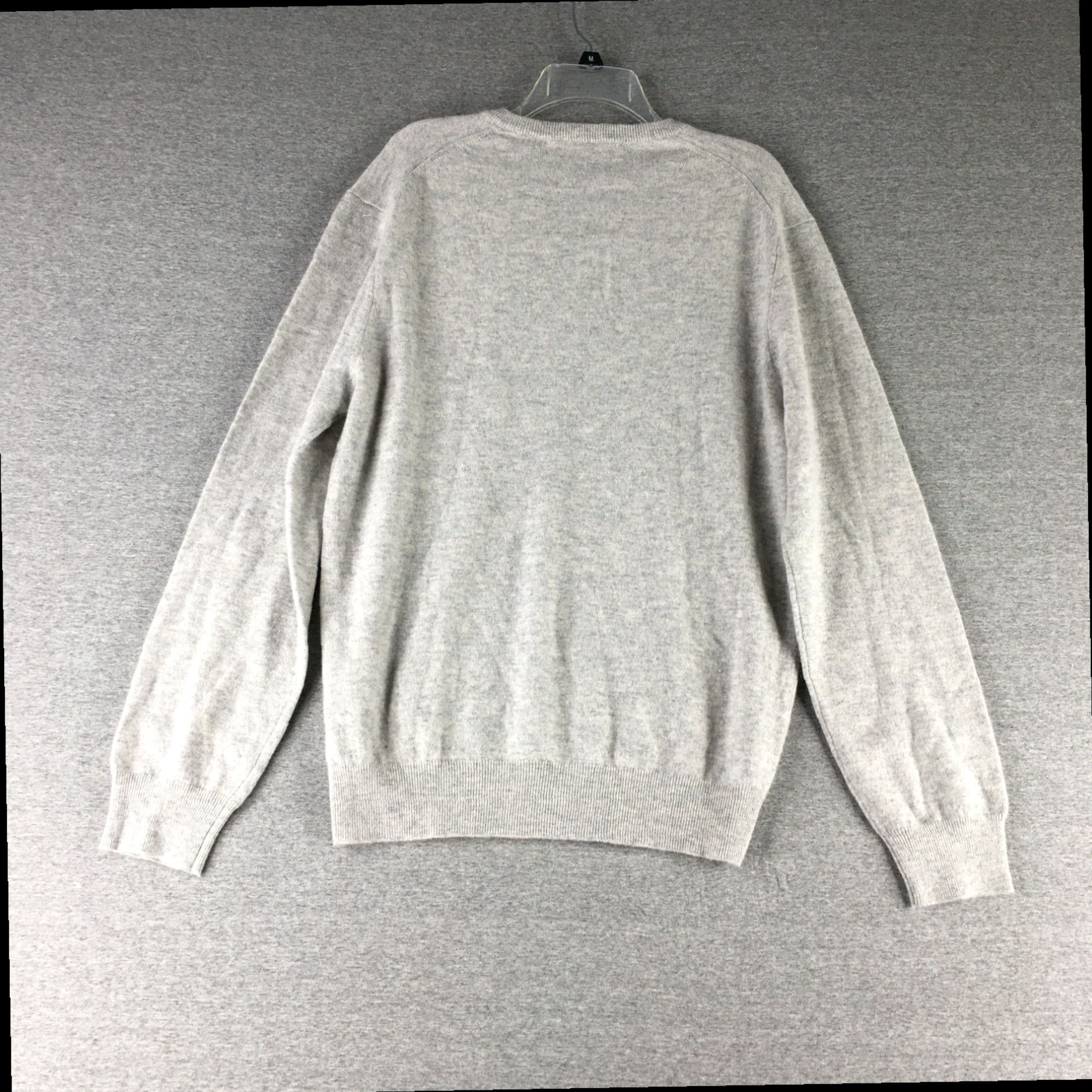 NEIMAN outlets MARCUS cashmere sweater pullover grey size Xl