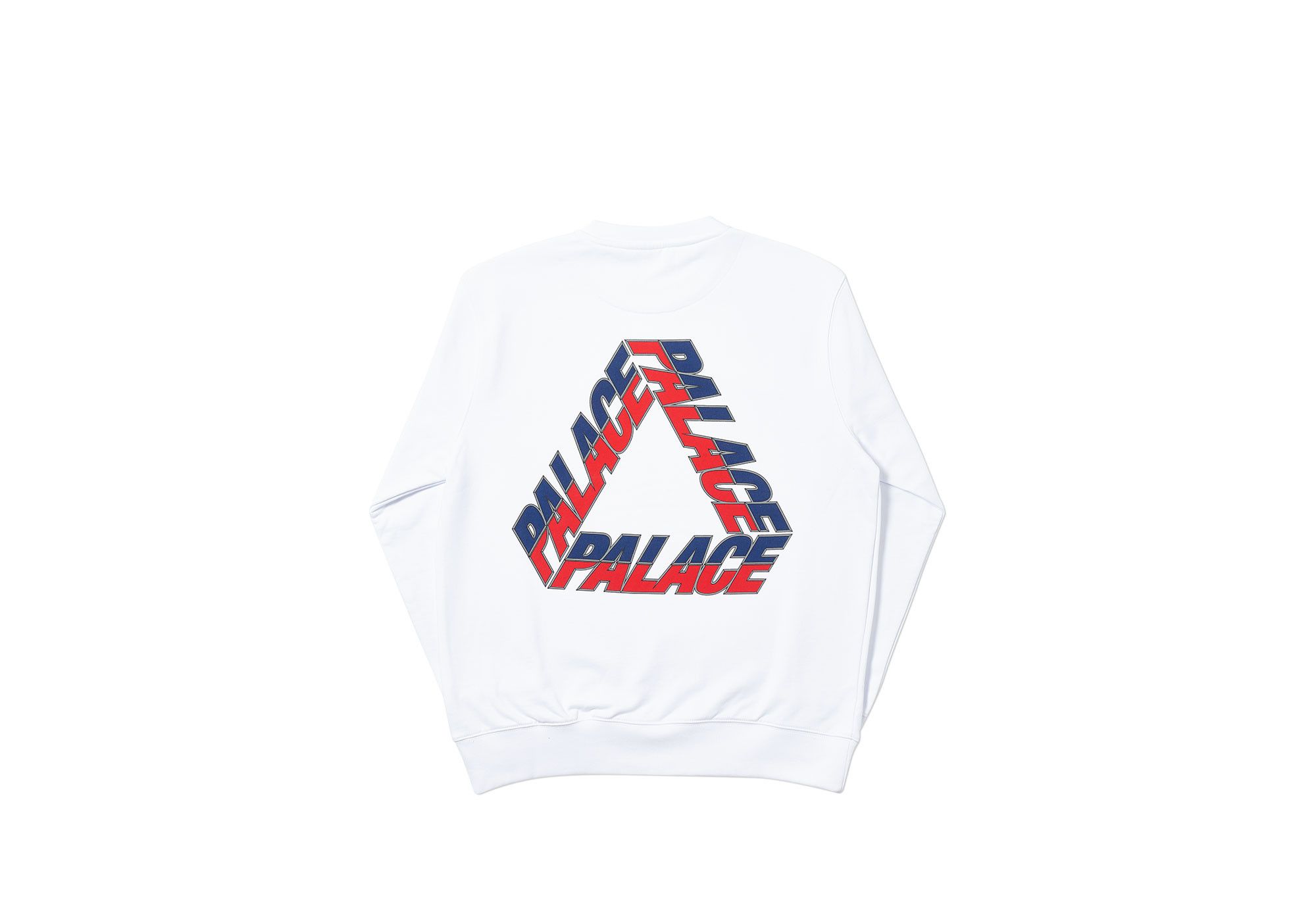 Palace 💚 2019 Palace Split P3 Crew White Medium NEW Size US M / EU 48-50 / 2 - 1 Thumbnail