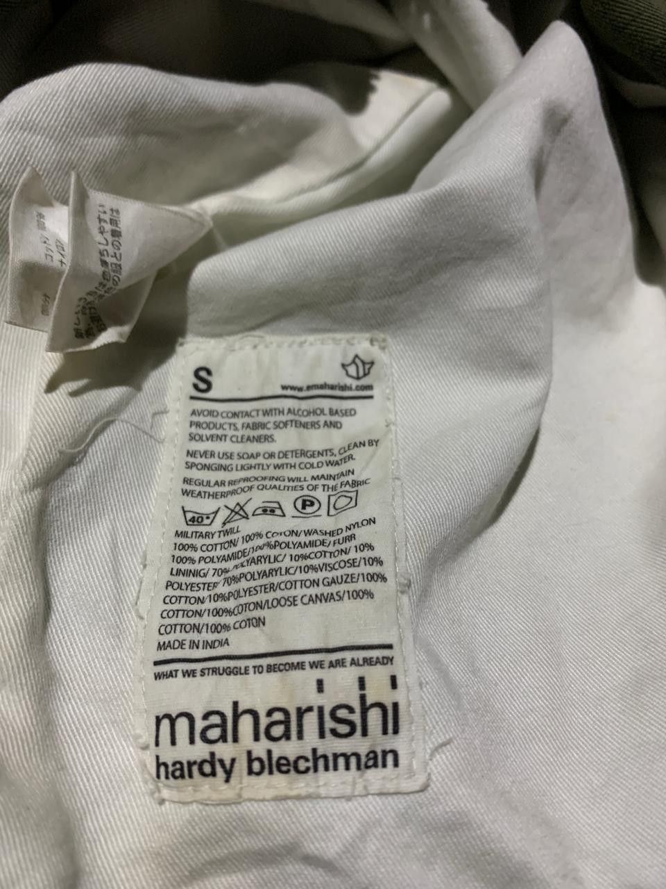 Japanese Brand × Maharishi Fishtail parka jacket maharishi hardy blechman Size US S / EU 44-46 / 1 - 5 Thumbnail