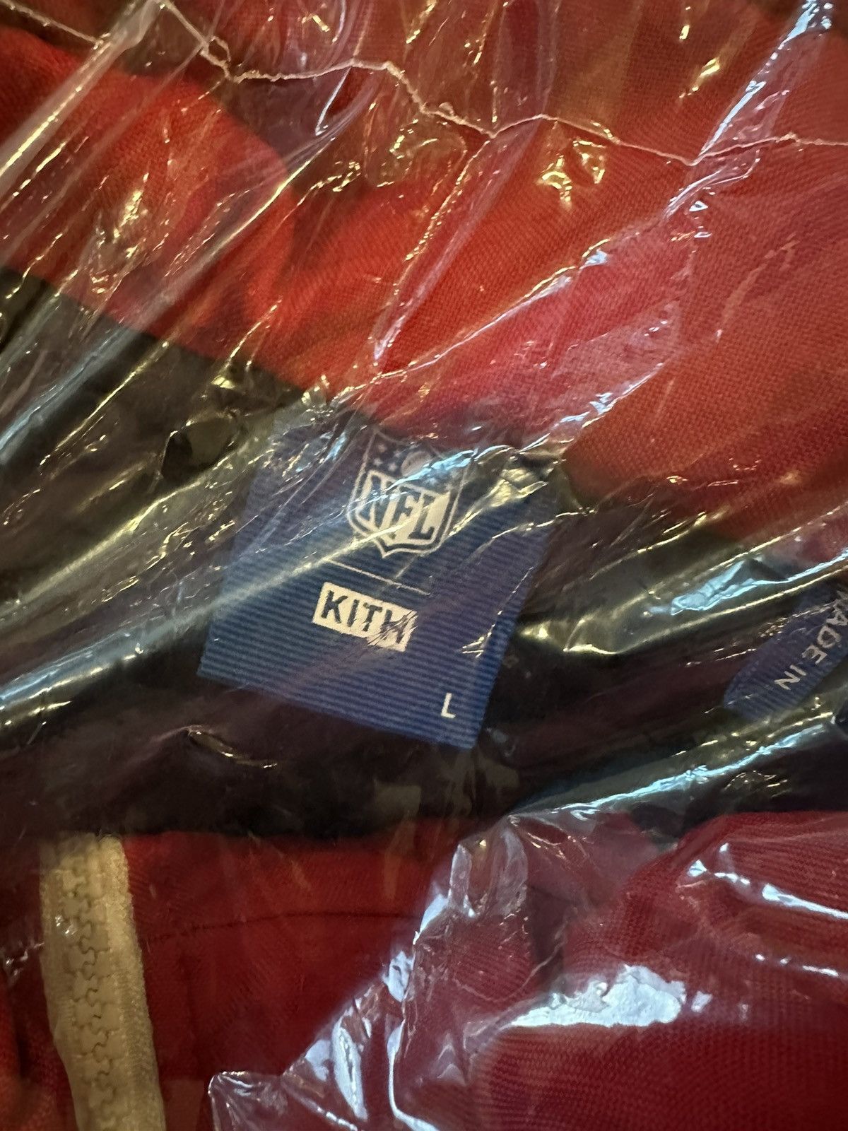 Kith Kith for the NFL: Giants Quarter Zip Anorak With Hood Size US L / EU 52-54 / 3 - 5 Thumbnail