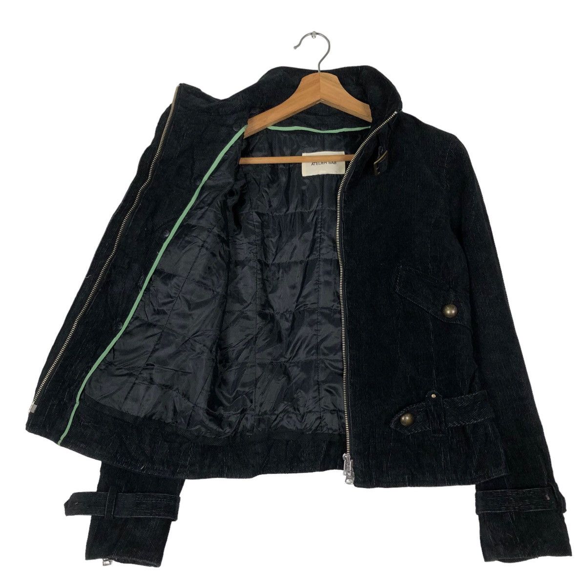 Hysteric Glamour 🔥90’s Vintage Biker Jacket Atelier Sab Japan Made Size US M / EU 48-50 / 2 - 8 Thumbnail