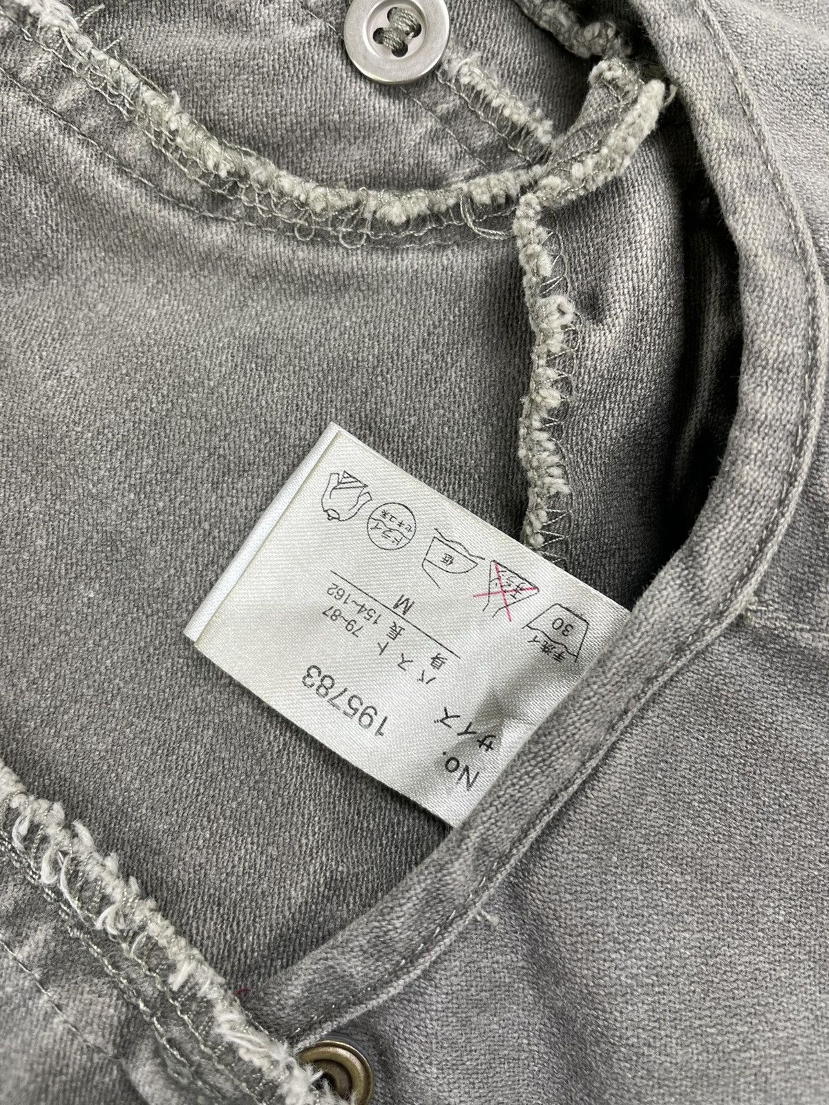 Comme des Garcons Homme Deux × If Six Was Nine × Vintage VINTAGE DEUX BONDAGE Comme Des Garcons LGB Style Jacket Size US S / EU 44-46 / 1 - 8 Thumbnail