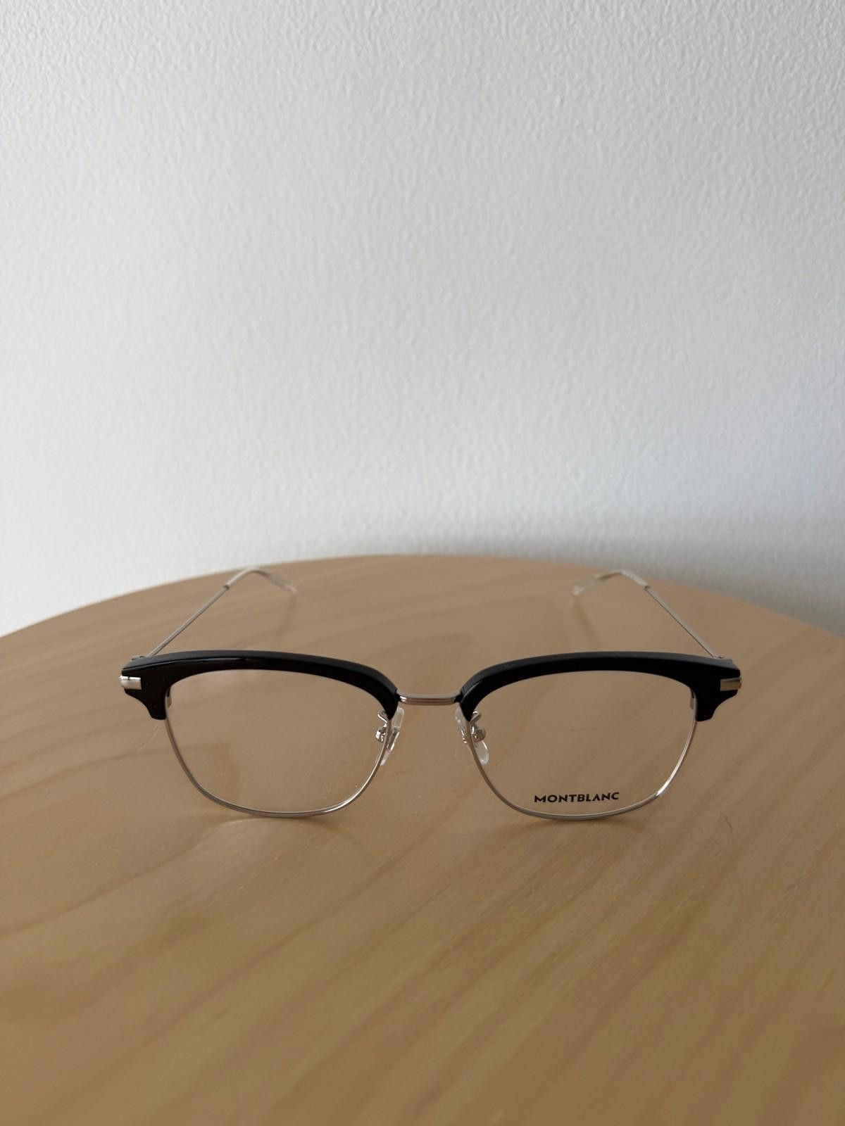 Montblanc New montblanc optical glasses frames eyeglasses MB0141OK 001 Size ONE SIZE - 2 Thumbnail