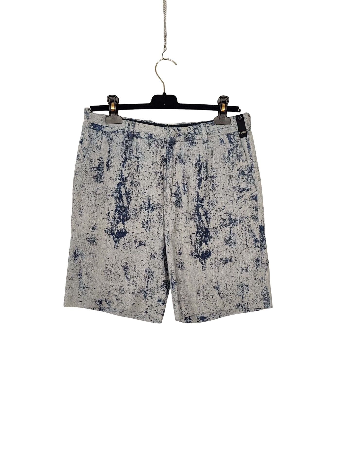 Fendi Fendi Marbled Print Shorts Size 30 Size US 30 / EU 46 - 1 Thumbnail