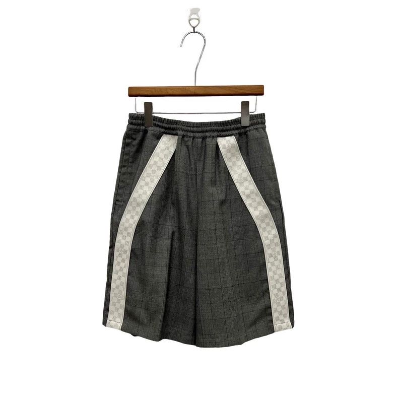 Louis Vuitton Louis Vuitton size s Grey checkerboard patchwork leather sh Size US 28 / EU 44 - 2 Thumbnail