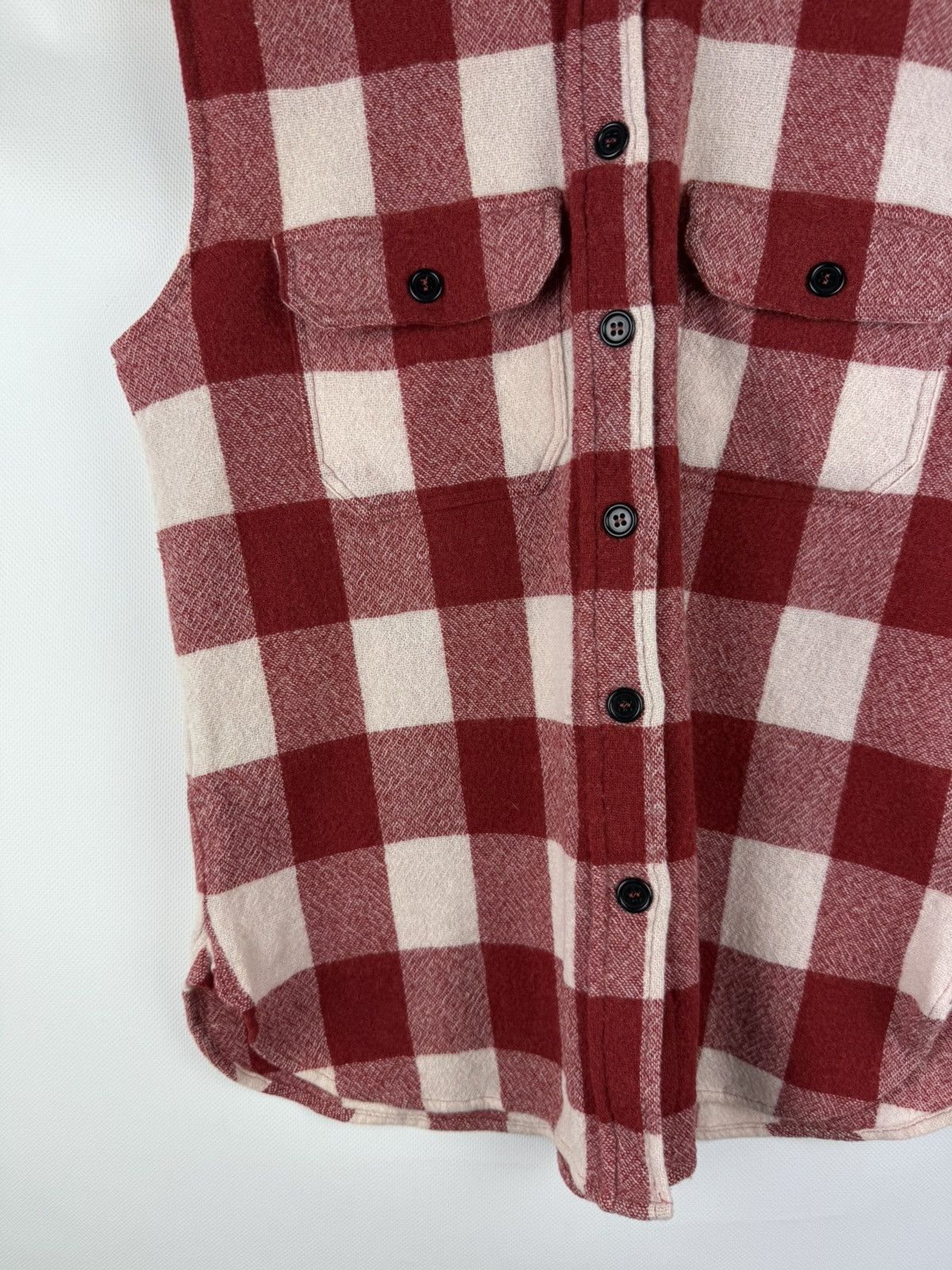 Barena Venezia Barena Venezia Sleeveless Plaid Wool Button Up Shirt Vest Size S / US 4 / IT 40 - 7 Thumbnail