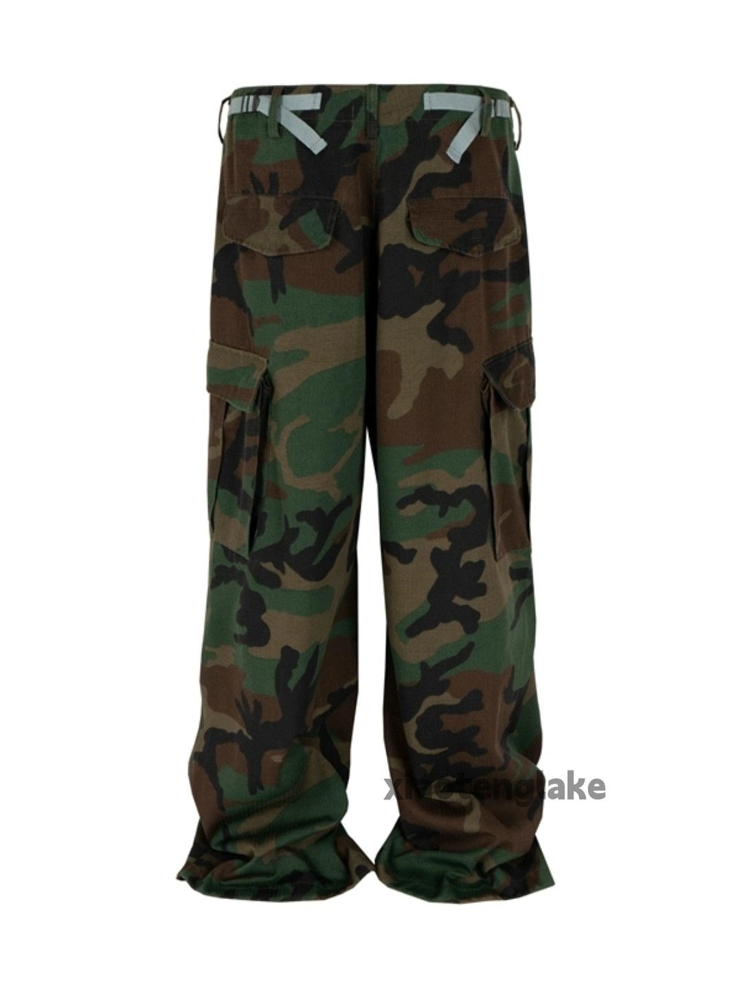 Vintage Unisex outdoor utility military loose hiphop cargo pants Size US 34 / EU 50 - 2 Thumbnail