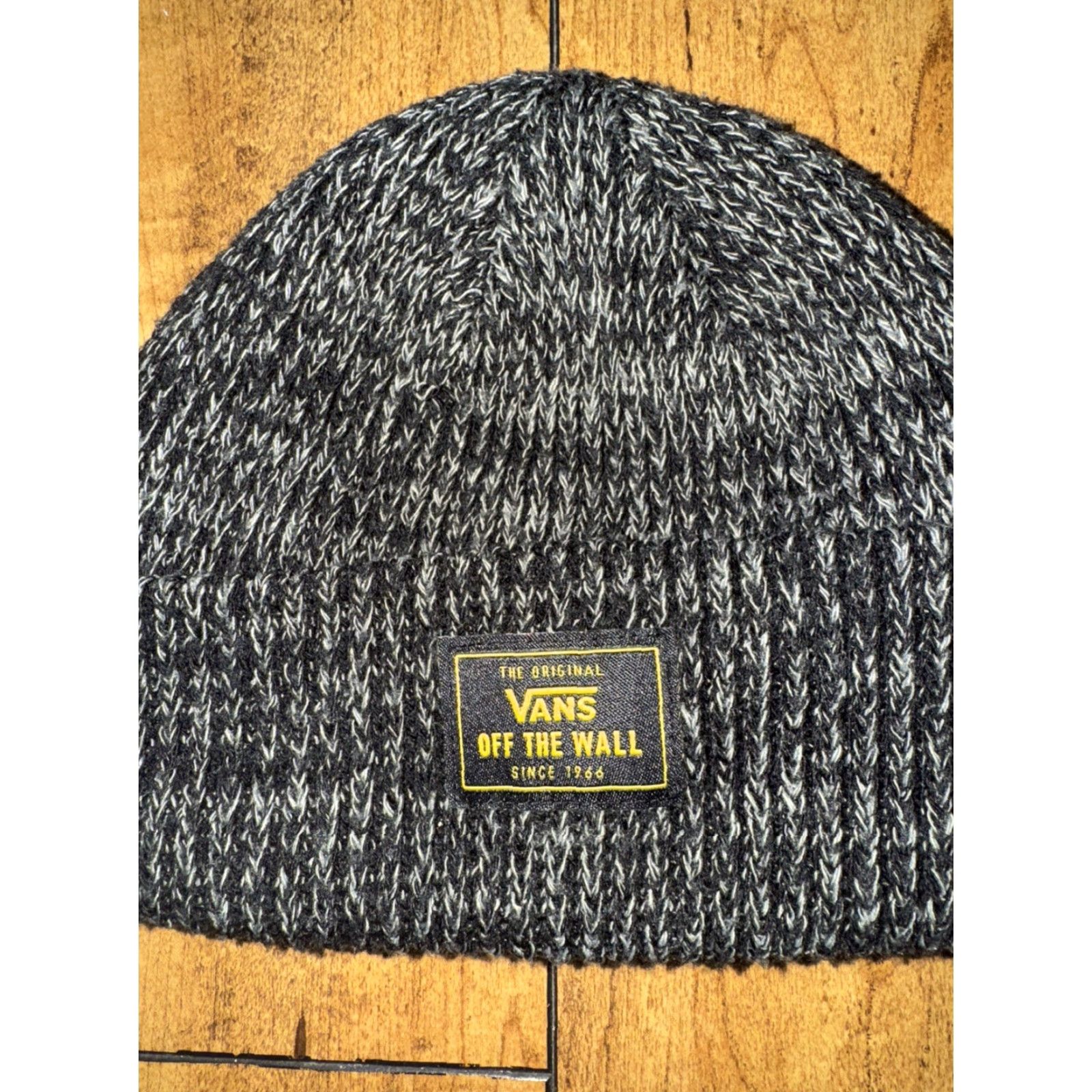 Vans VANS Beanie Mens One Size Black Salt And Pepper Pattern Size ONE SIZE - 2 Thumbnail