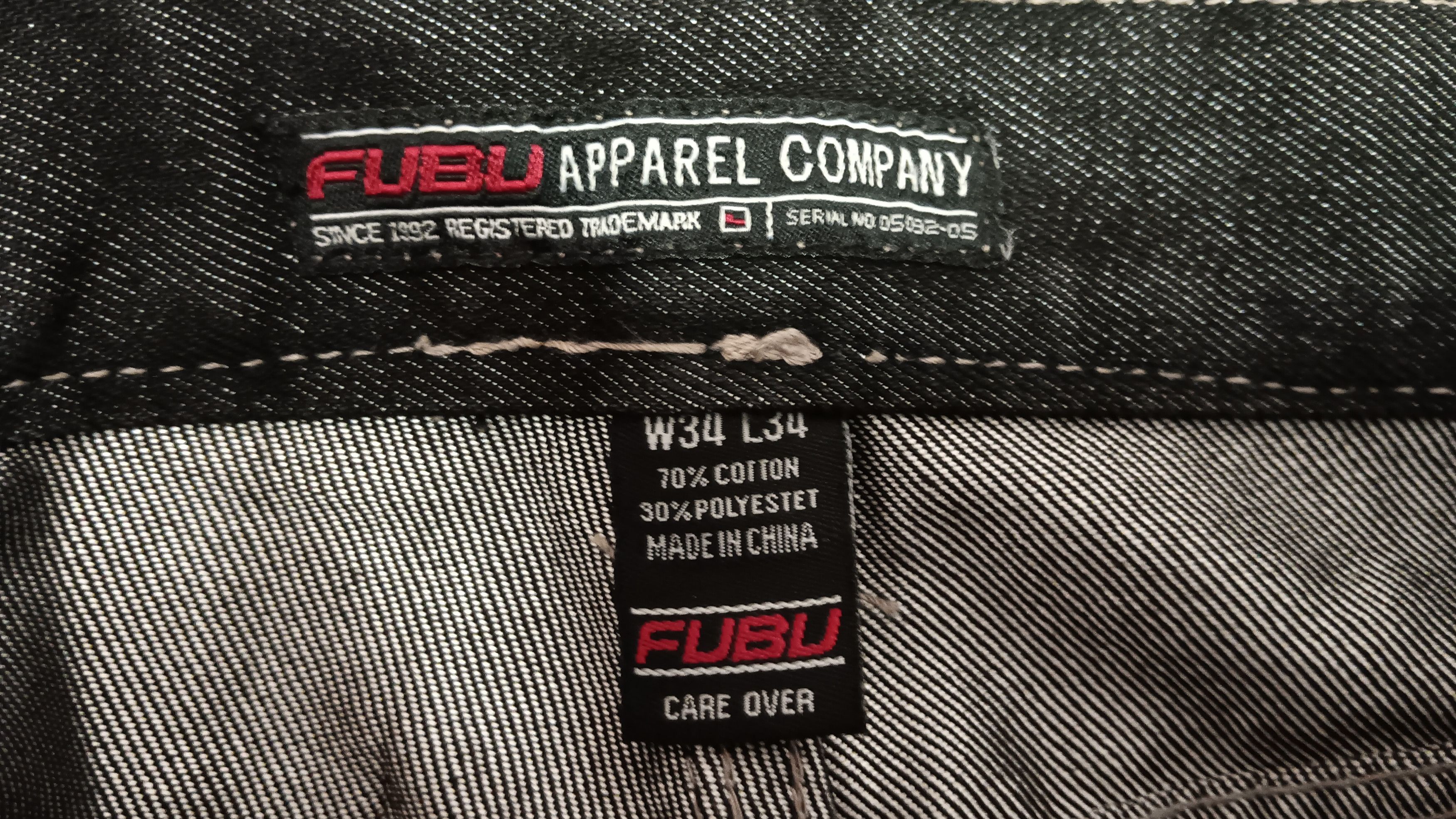 Fubu Fubu Jeans Size US 34 / EU 50 - 3 Thumbnail