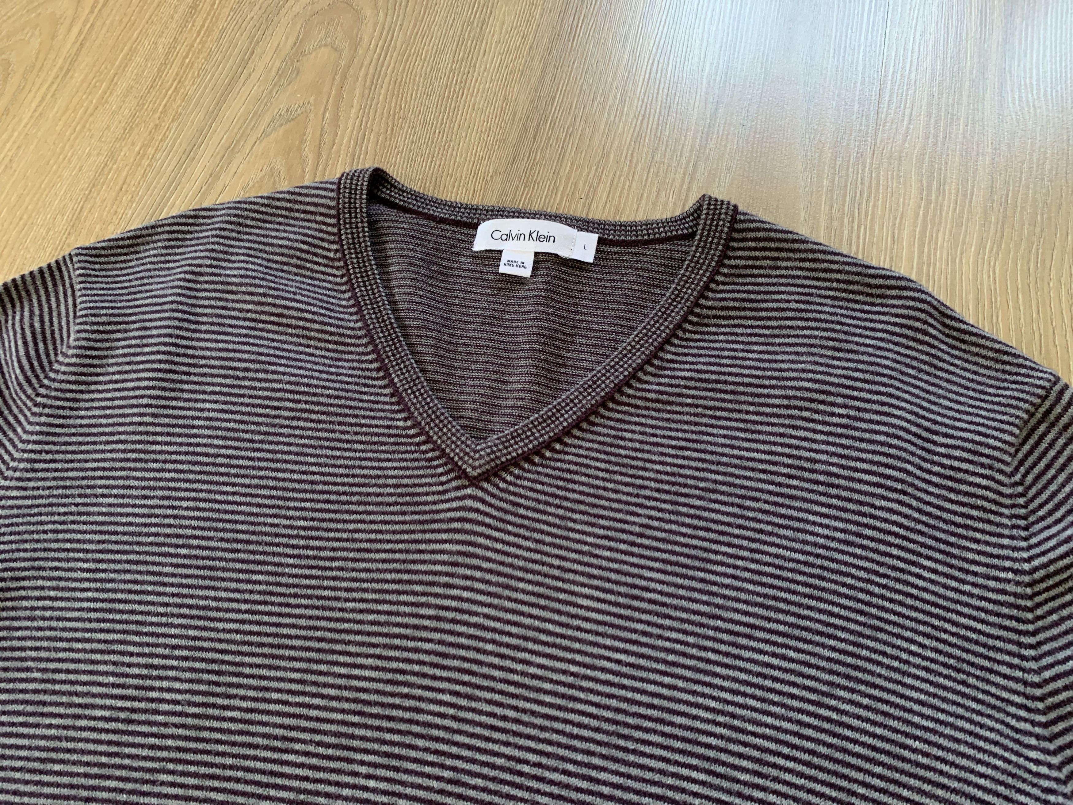 Calvin Klein × Vintage Calvin Klein Vintage Pullover Size US L / EU 52-54 / 3 - 4 Thumbnail