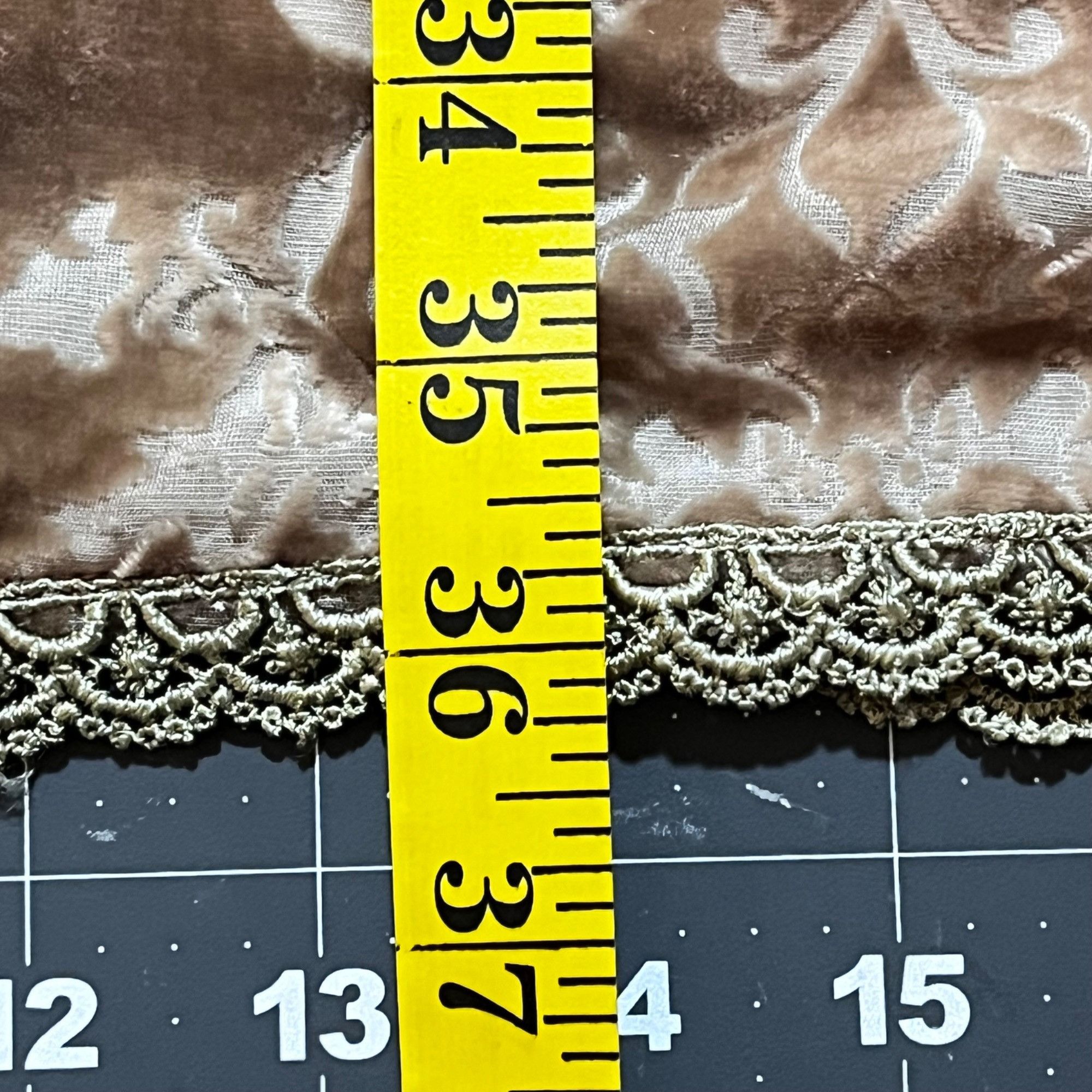 Other Sundance Champagne Crushed Velvet Silk Dress Bead Accent She Size XL / US 12-14 / IT 48-50 - 12 Thumbnail