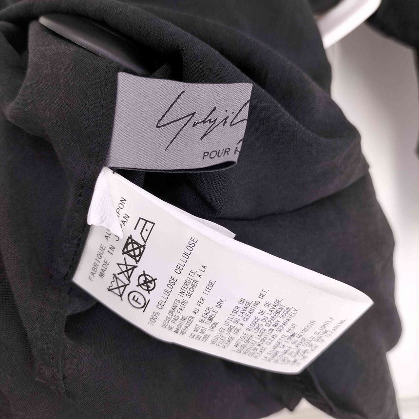 Yohji Yamamoto yohji yamamoto POUR HOMME 24SS CELLULOSE LONG SHIRT Size US M / EU 48-50 / 2 - 6 Thumbnail