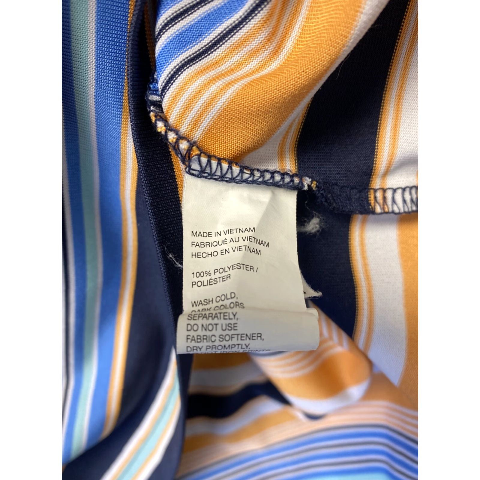 Izod IZOD Polo Shirt Men XL Striped Golf Polo Outdoor 112-20 Size US XL / EU 56 / 4 - 6 Thumbnail