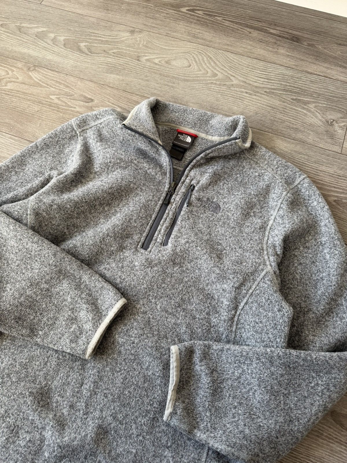 The North Face The North Face Mens 1/3 Zip Polar Sweater Size US M / EU 48-50 / 2 - 17 Thumbnail