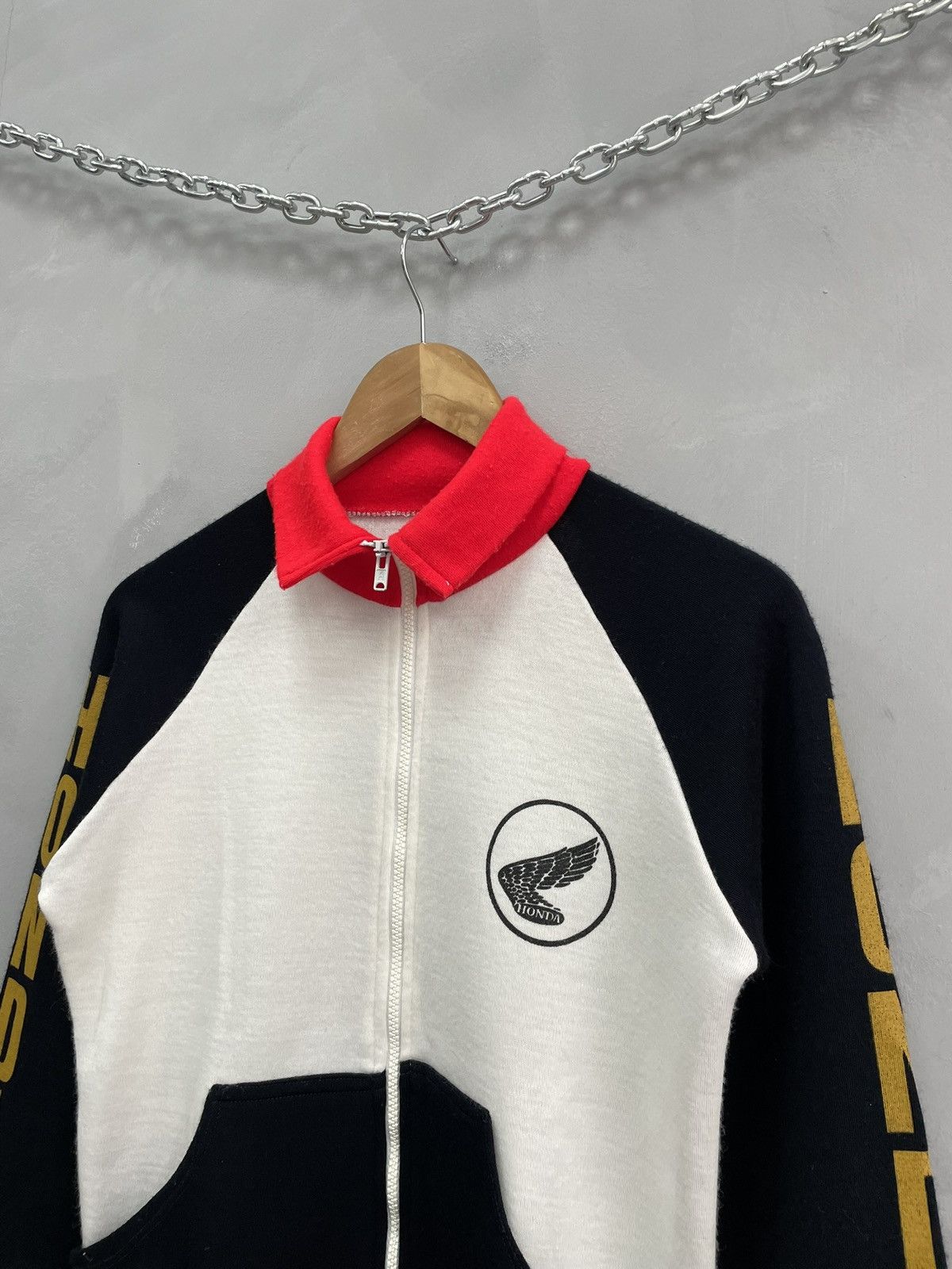 Honda Rare 90s zip turtle neck Honda retro hoodie y2k Size US S / EU 44-46 / 1 - 2 Thumbnail