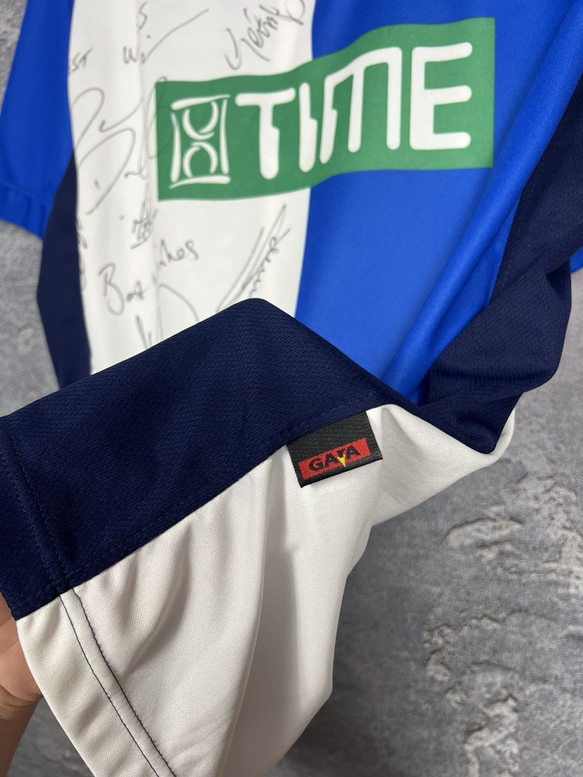 Kappa Vintage 2000 Blackburn Rovers Kappa Signed Jersey Tshirt Kit Size US XXL / EU 58 / 5 - 12 Thumbnail