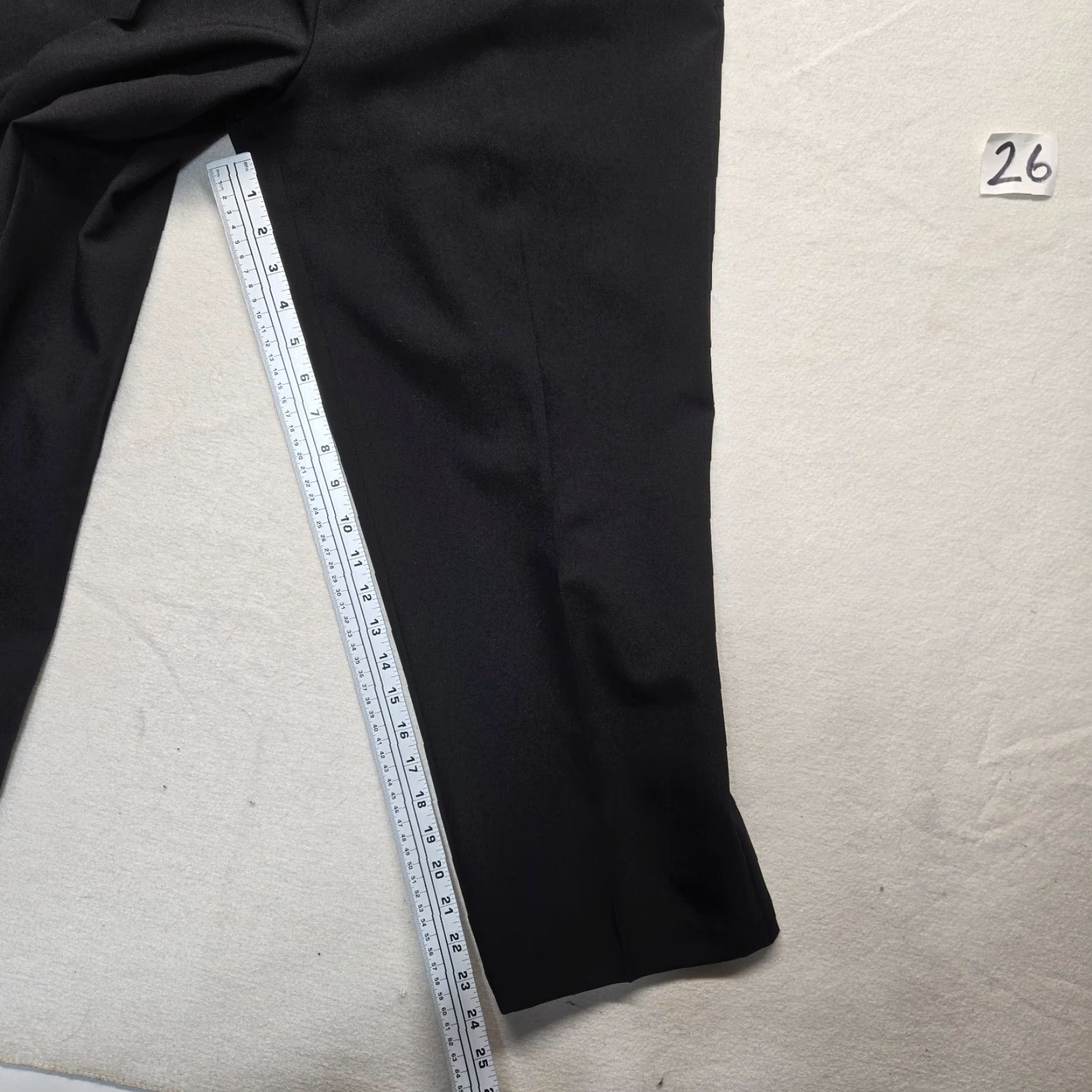 Lee KATHIE LEE Black Dress Pants Women's Size 12 Regular Lightweight Business Straight Leg Size 34" / US 12 / IT 48 - 6 Thumbnail