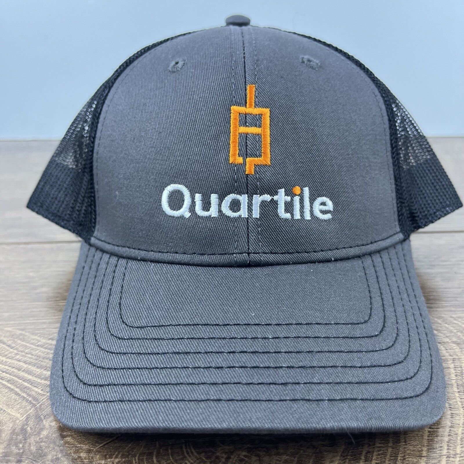 Other Quartile Hat Gray Cap Adjustable Hat Gray Adult Fit Hat Size ONE SIZE - 1 Thumbnail