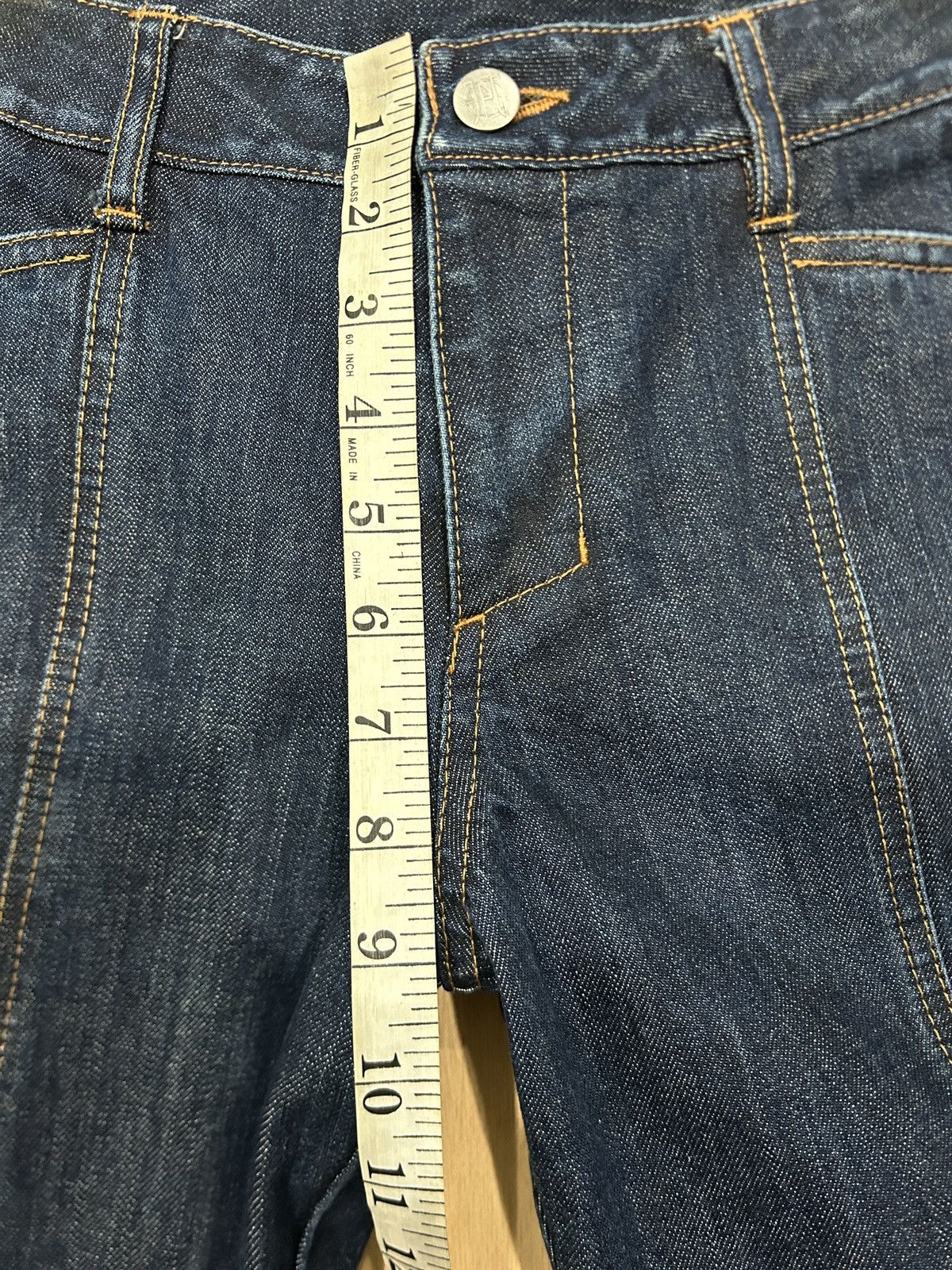 Designer × Jean Paul Gaultier Jean Paul Gaultier ‘Fringed’ JPG Flared Jeans Size 30" / US 8 / IT 44 - 16 Thumbnail