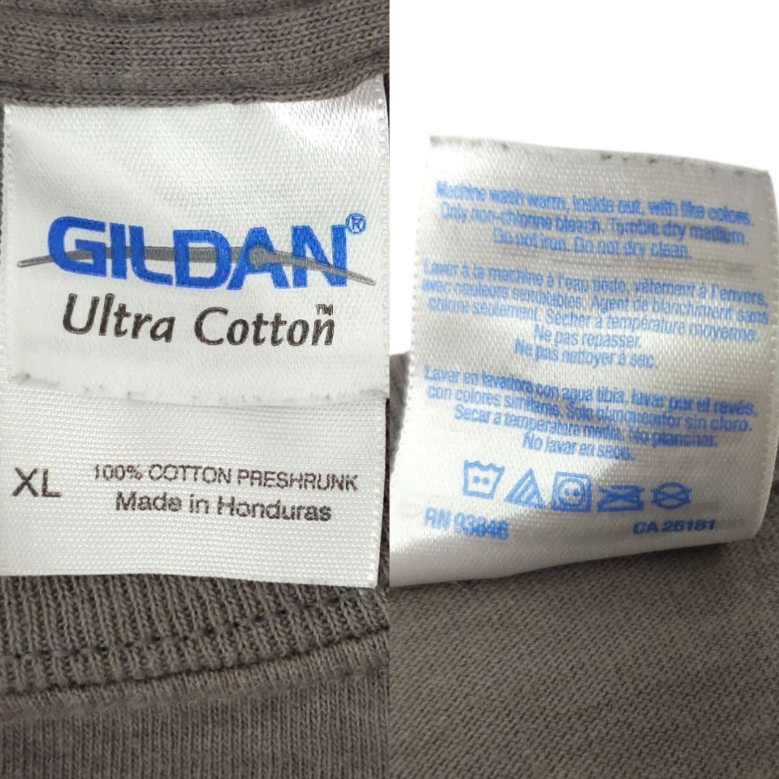 Gildan Jugz World Famous Biker Bar T Shirt Mens XL READ Graphic Size US XL / EU 56 / 4 - 9 Thumbnail