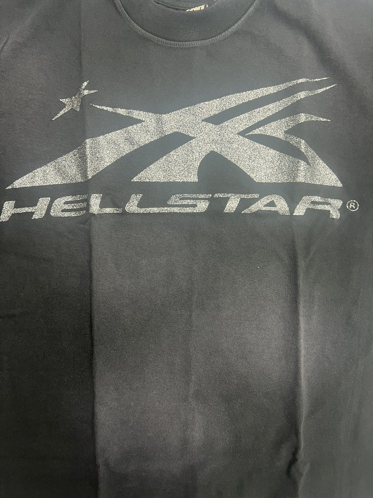HELLSTAR Hellstar Sports Core Logo Glitter T-Shirt Size US XS / EU 42 / 0 - 2 Thumbnail
