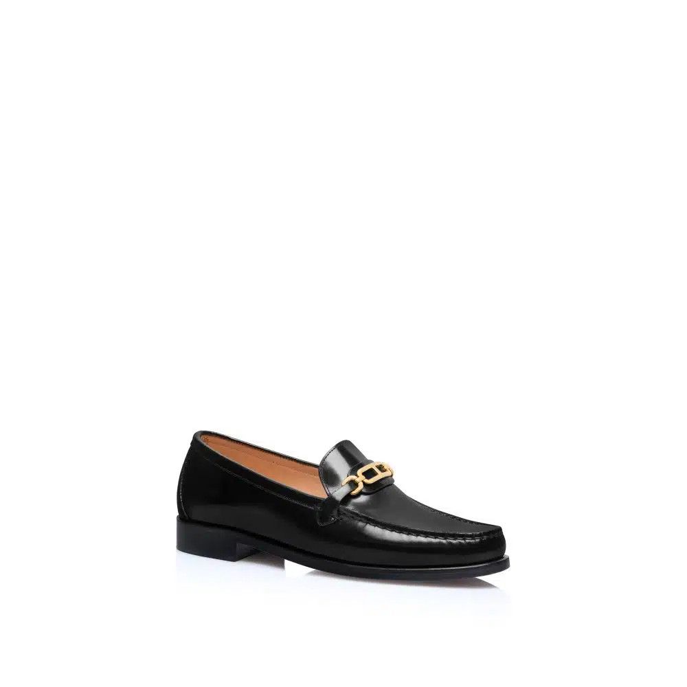 Tom Ford o1loc1c0326 W3582 Brushed Leather Loafers in Black Size US 11 / IT 41 - 2 Thumbnail