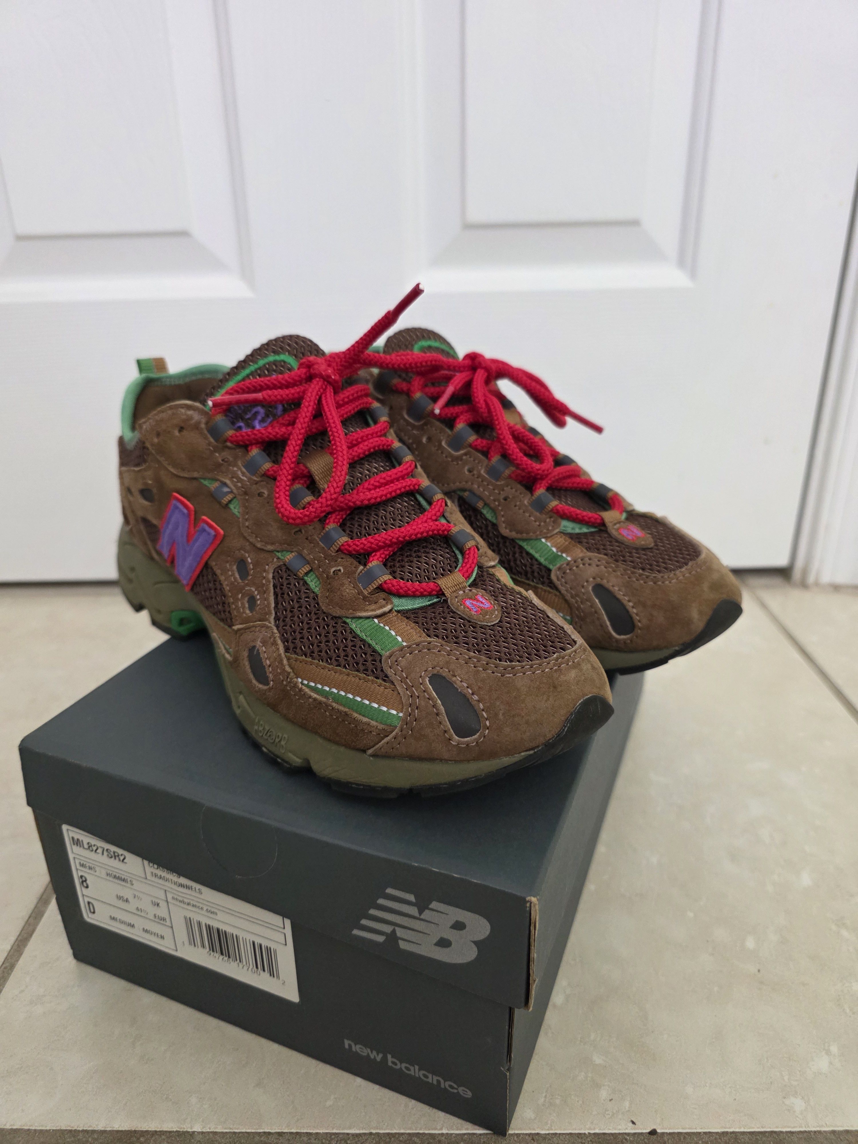 New Balance × Stray Rats New Balance 827 x Stray Rats "Sewer Stompers" Sz 8 Size US 8 / EU 41 - 1 Thumbnail