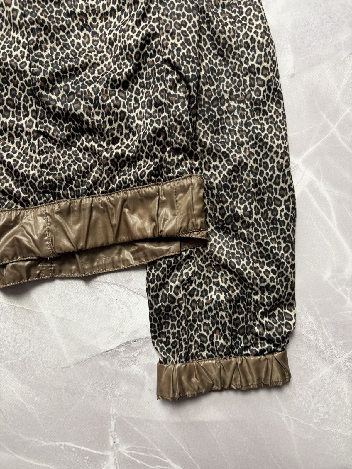 Other Marc Cain Reversible Nylon Jacket Brown / Leopard Print Size M / US 6-8 / IT 42-44 - 12 Thumbnail
