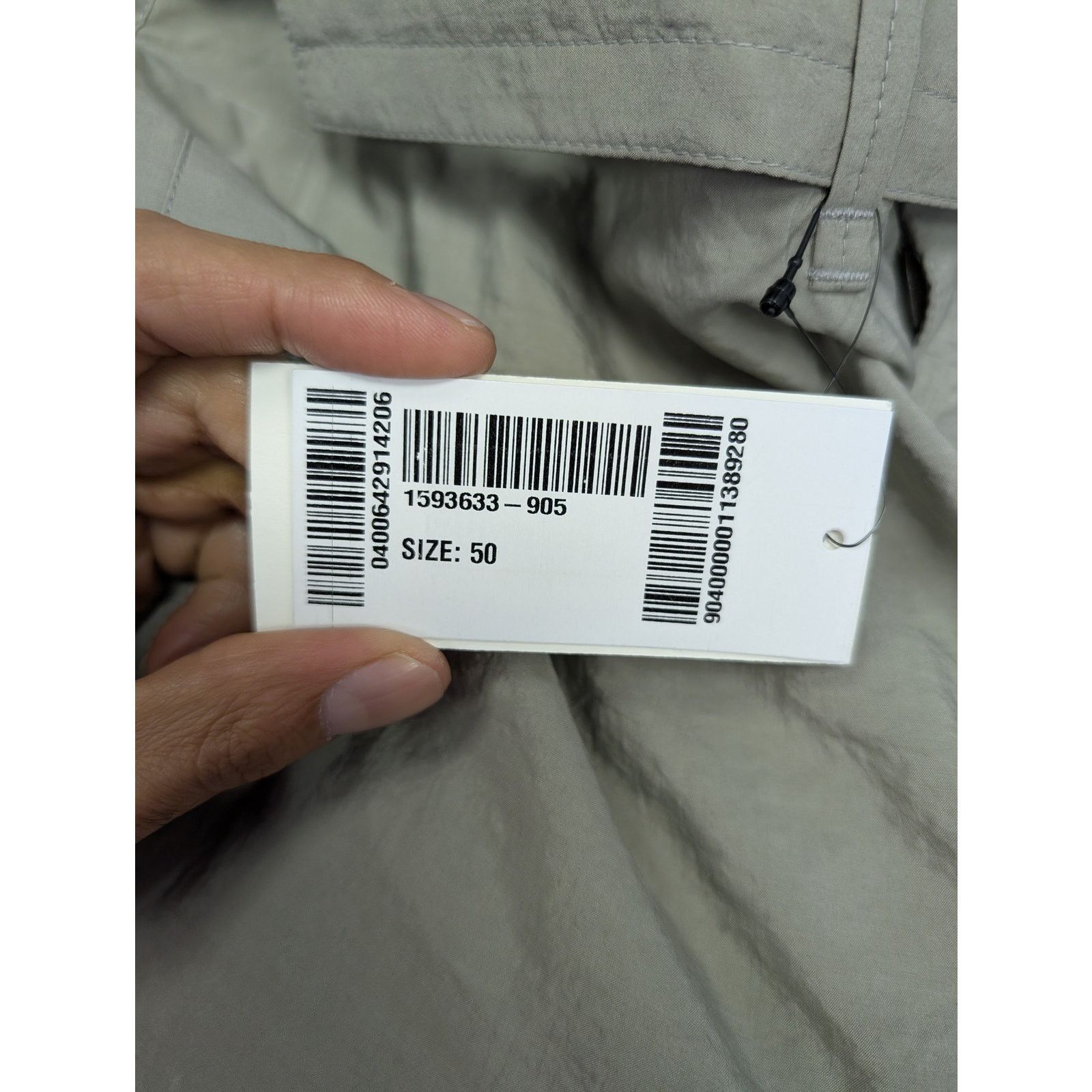Lemaire o1rshd1 CC20 Seamless Belted Pants in Light Misty Grey Size US 34 / EU 50 - 14 Thumbnail