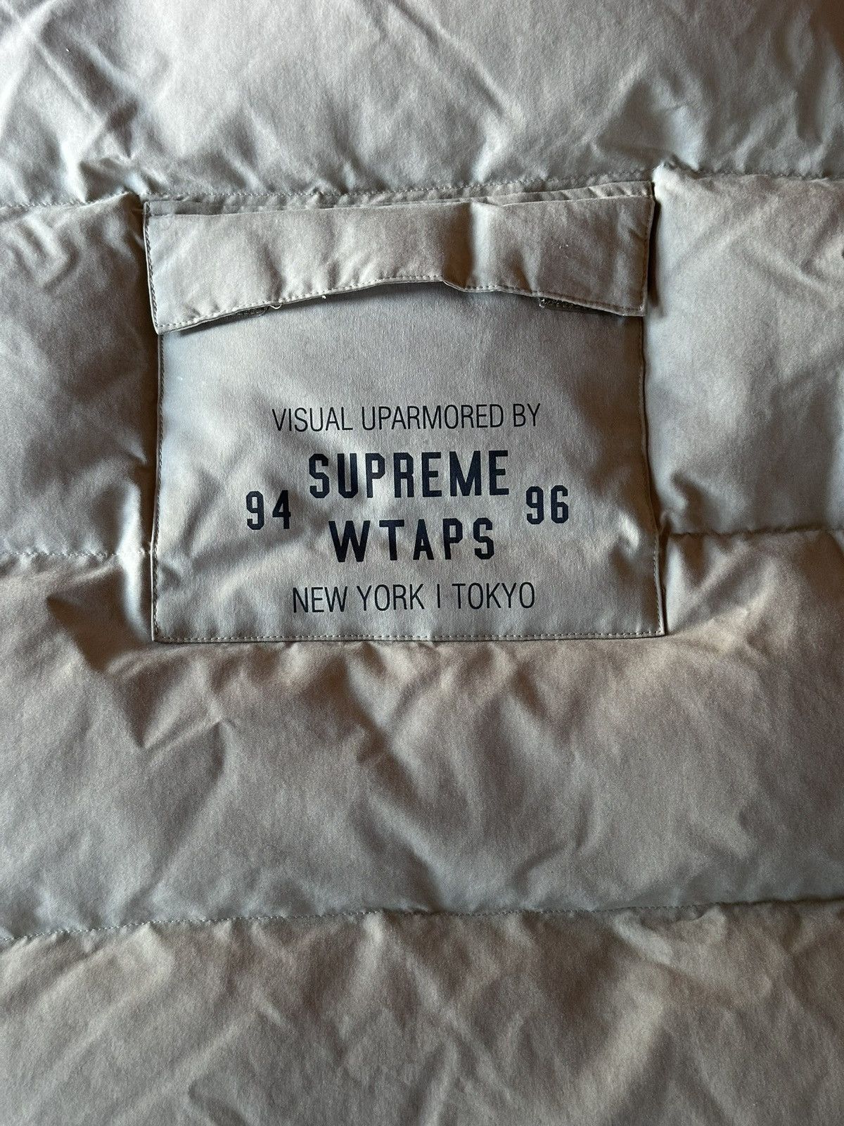 Supreme × Wtaps Supreme x WTaps Tactical Down Vest Beige Sz M Size US M / EU 48-50 / 2 - 2 Thumbnail
