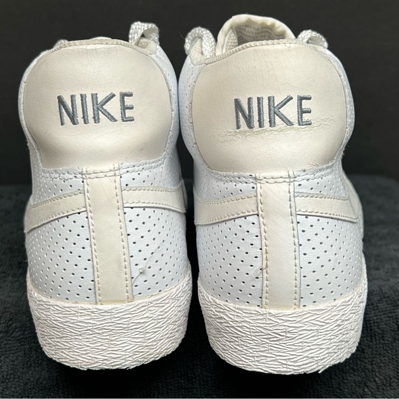 Nike Nike Blazer High White Stealth Skulls Mens Shoes Sneakers Size US 11.5 / EU 44-45 - 5 Thumbnail