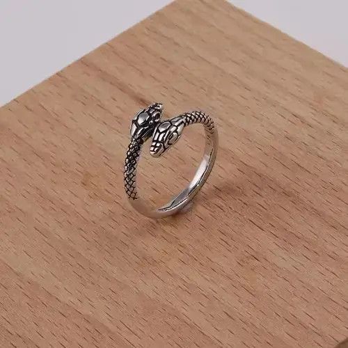 Designer × Jewelry Snake adjustable ring Size ONE SIZE - 1 Thumbnail