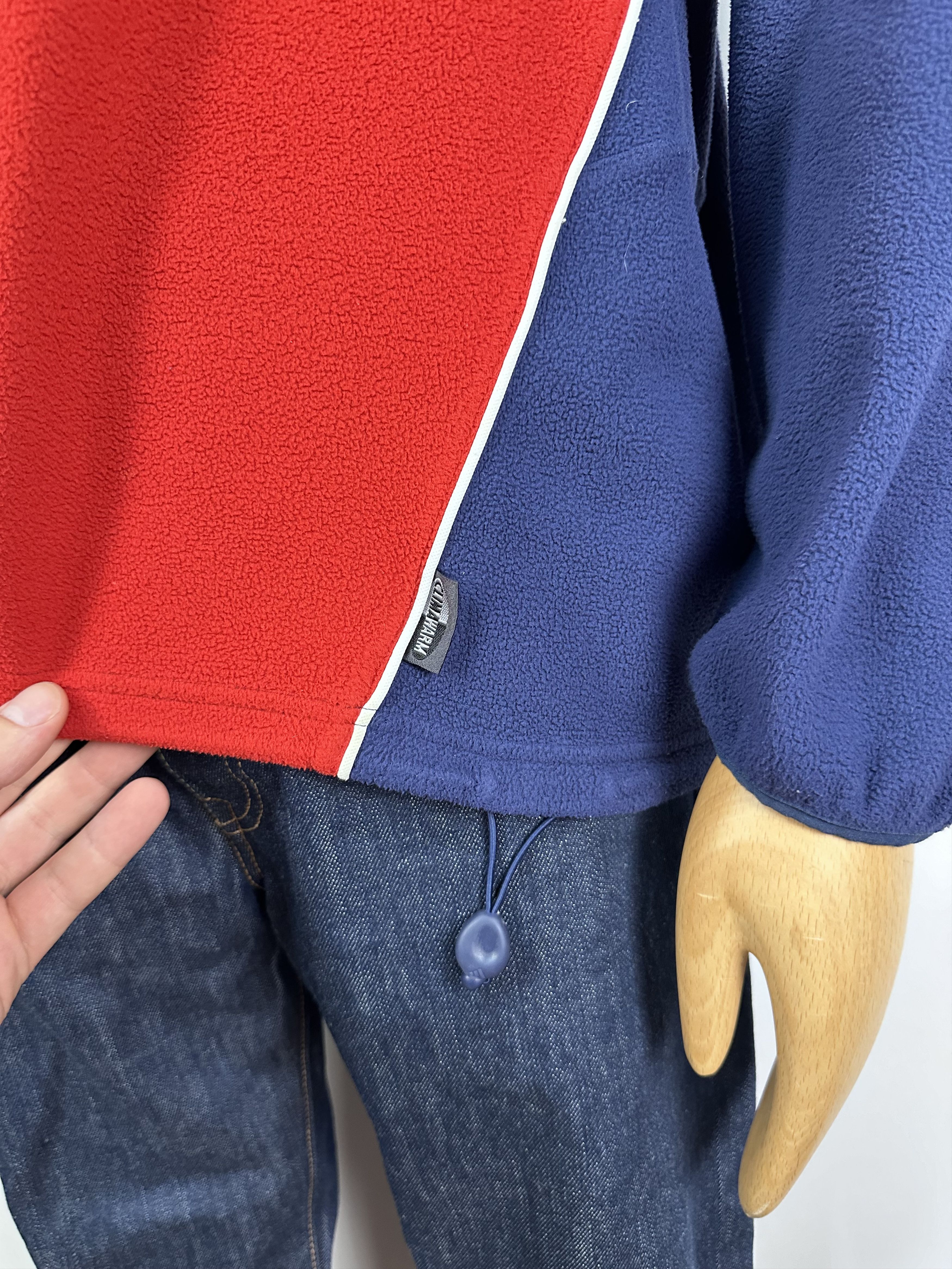 Adidas × Vintage Adidas 2005 RUGBY New Zealand 1/4 Zip Fleece Jacket Sweater Size US L / EU 52-54 / 3 - 7 Thumbnail