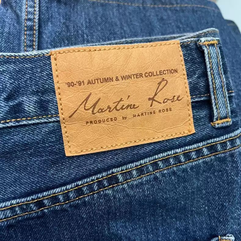Martine Rose martine rose jeans FW15 dark wash runway look -2507 Size US 32 / EU 48 - 6 Thumbnail