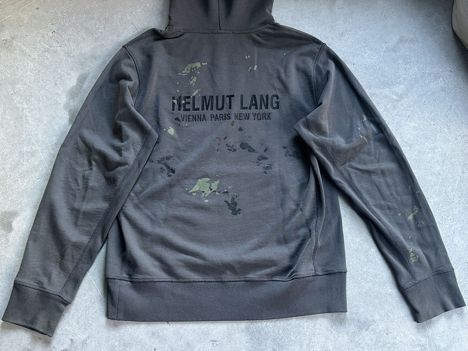 Helmut Lang Helmut Lang Painter Hoodie – Black Size US XL / EU 56 / 4 - 4 Thumbnail