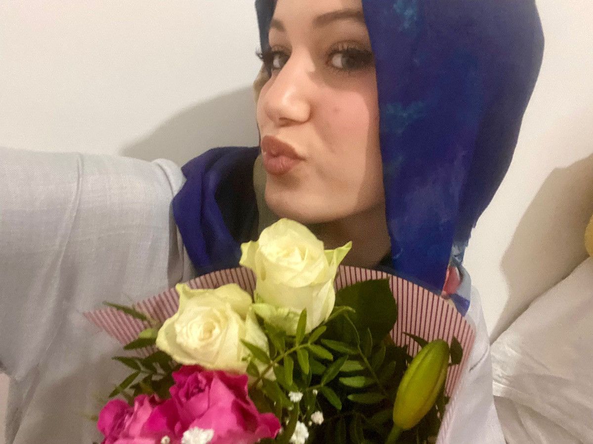 Other Blue modal headscarf Size ONE SIZE - 3 Thumbnail