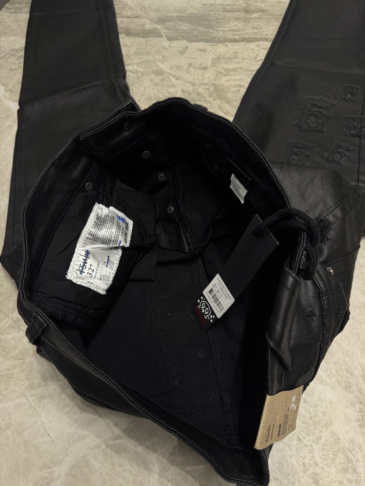 999 Club × Ksubi Chitch 999 Black Wax Size US 32 / EU 48 - 10 Thumbnail