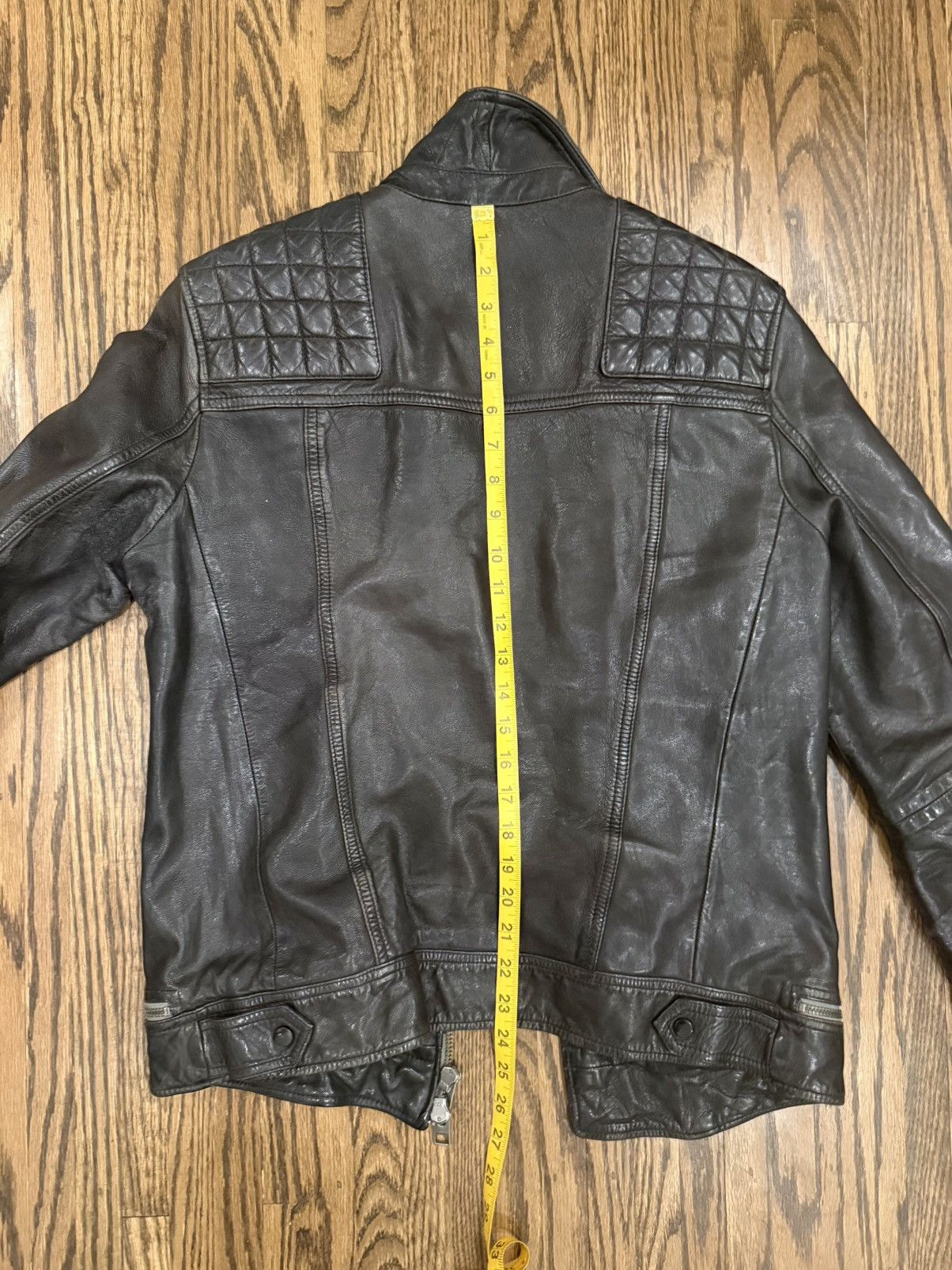 Allsaints AllSaints Leather Jacket Size US S / EU 44-46 / 1 - 7 Thumbnail